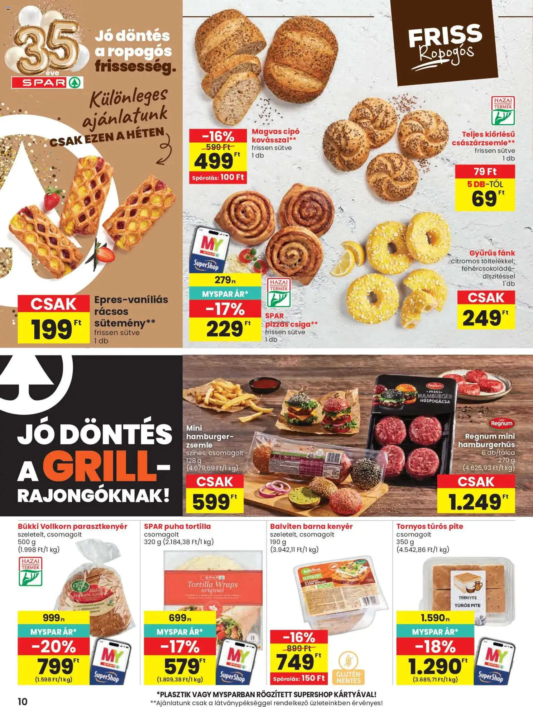 Spar akciós újság - 2026.07.30. érvényes szórólap 10 oldal 20 oldalból