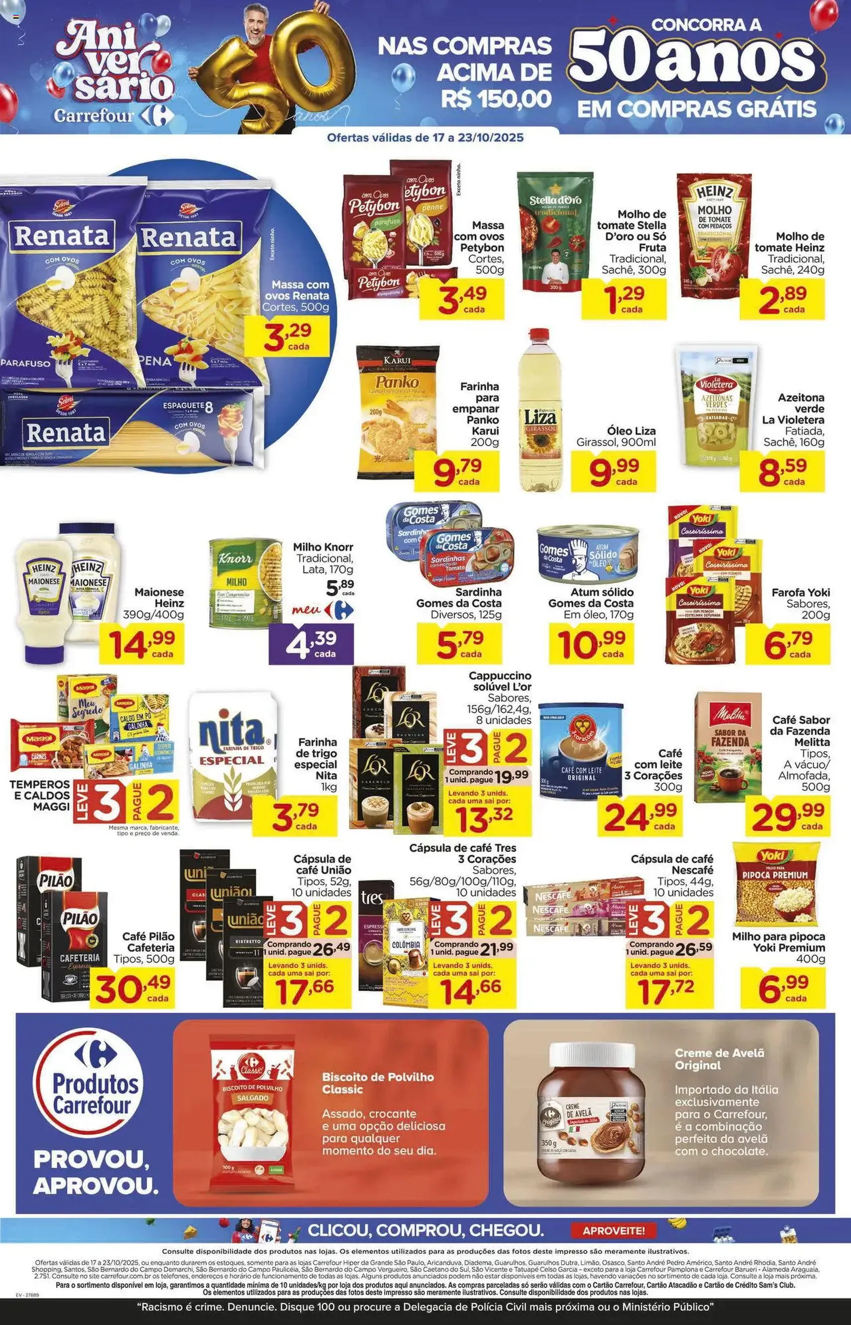 Carrefour - Ofertas da semana - folheto válido a partir de 17/10/2025 página 4 de 18 Carrefour - Ofertas da semana - folheto válido a partir de 17/10/2025 página 4 de 18