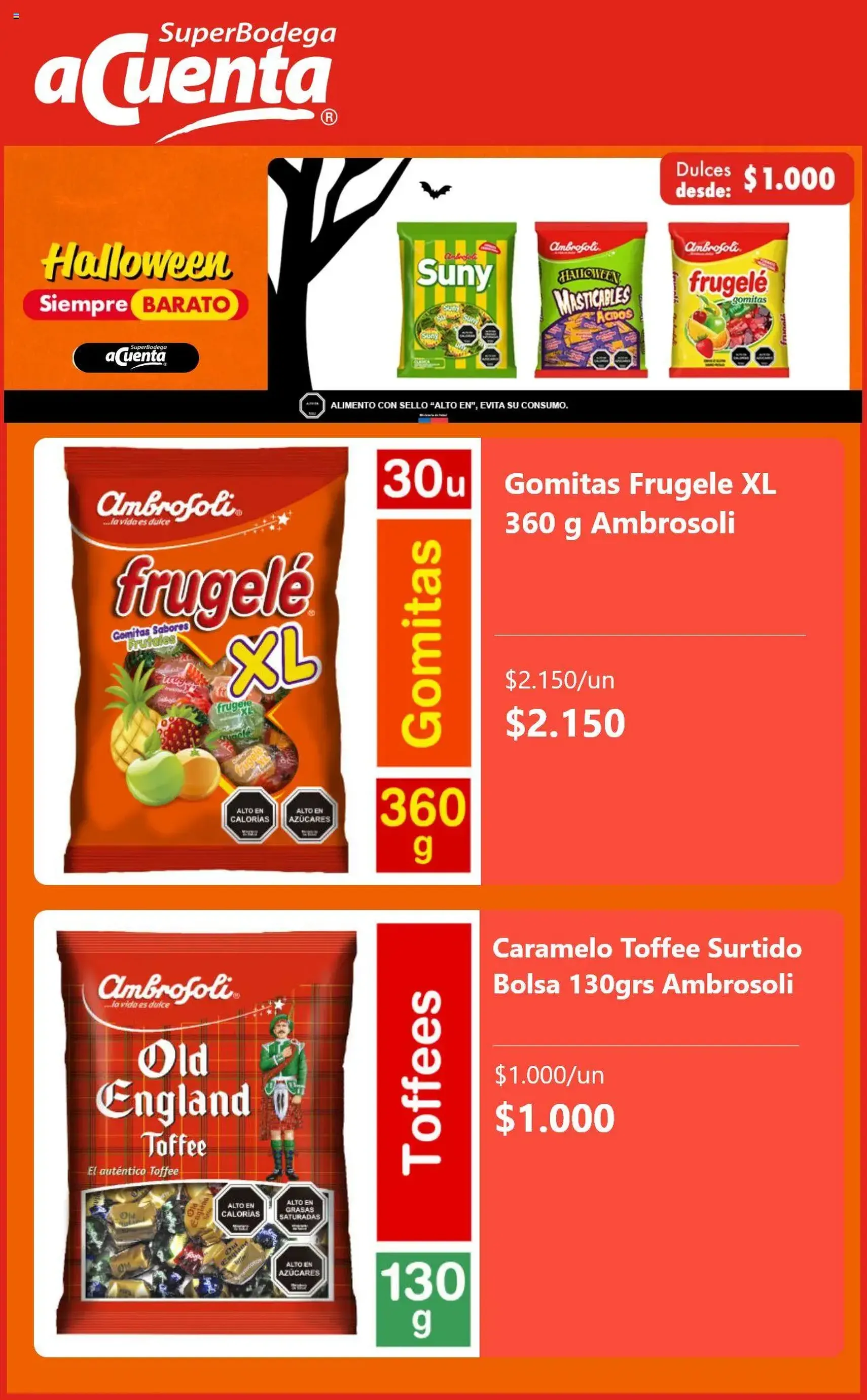 Super Bodega aCuenta ofertas - folleto válido desde 16.10.2025 página 3 de 5