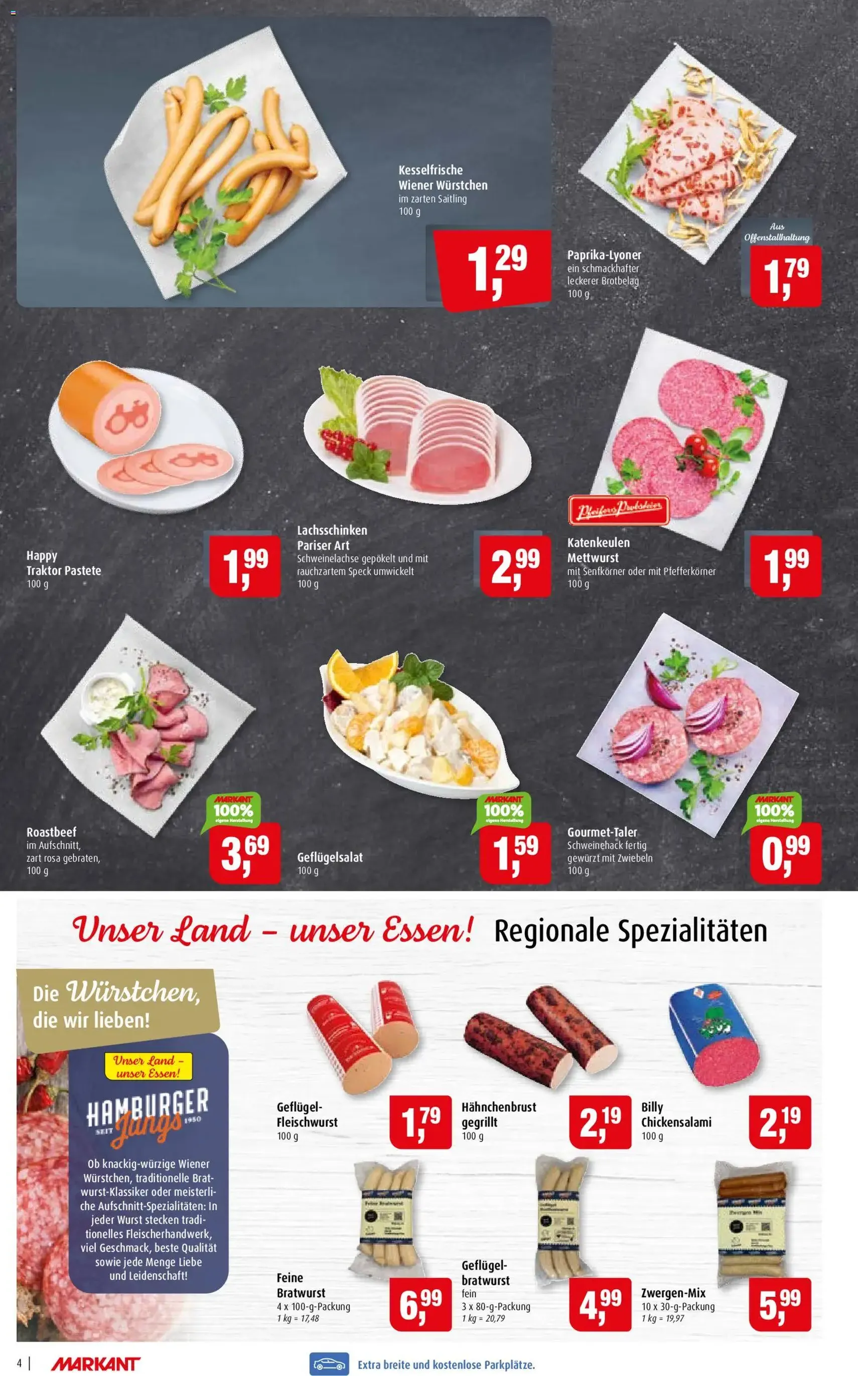 Markant Prospekt - Gültiger Prospekt ab 24.08.2026, Seite 4 von insgesamt 14