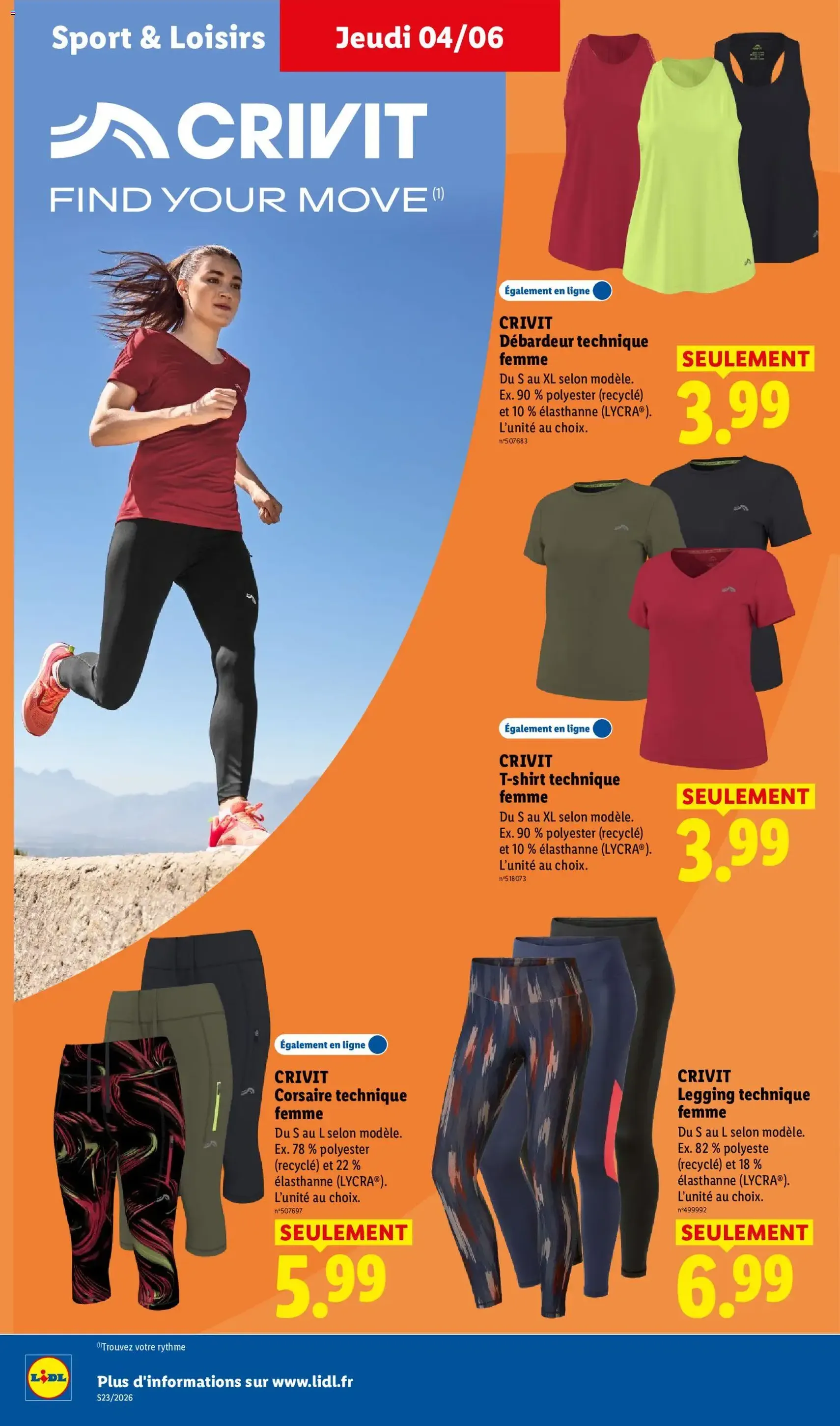 LIDL catalogue - brochure valable à partir du 04/06/2026, page 40 sur 60