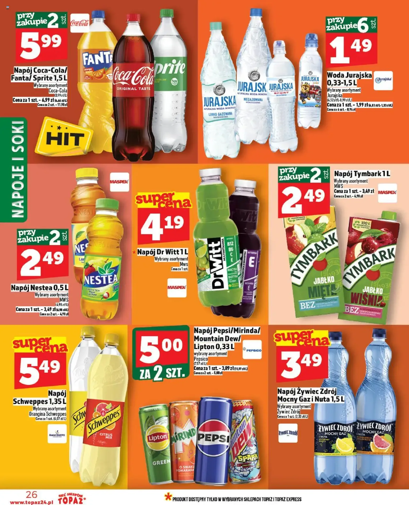Topaz Gazetka - ważny gazetka od 23.10.2025 strona 26 z 32 Topaz Gazetka - ważny gazetka od 23.10.2025 strona 26 z 32