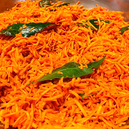 Anteprima ricetta Carote marinate all'arancia