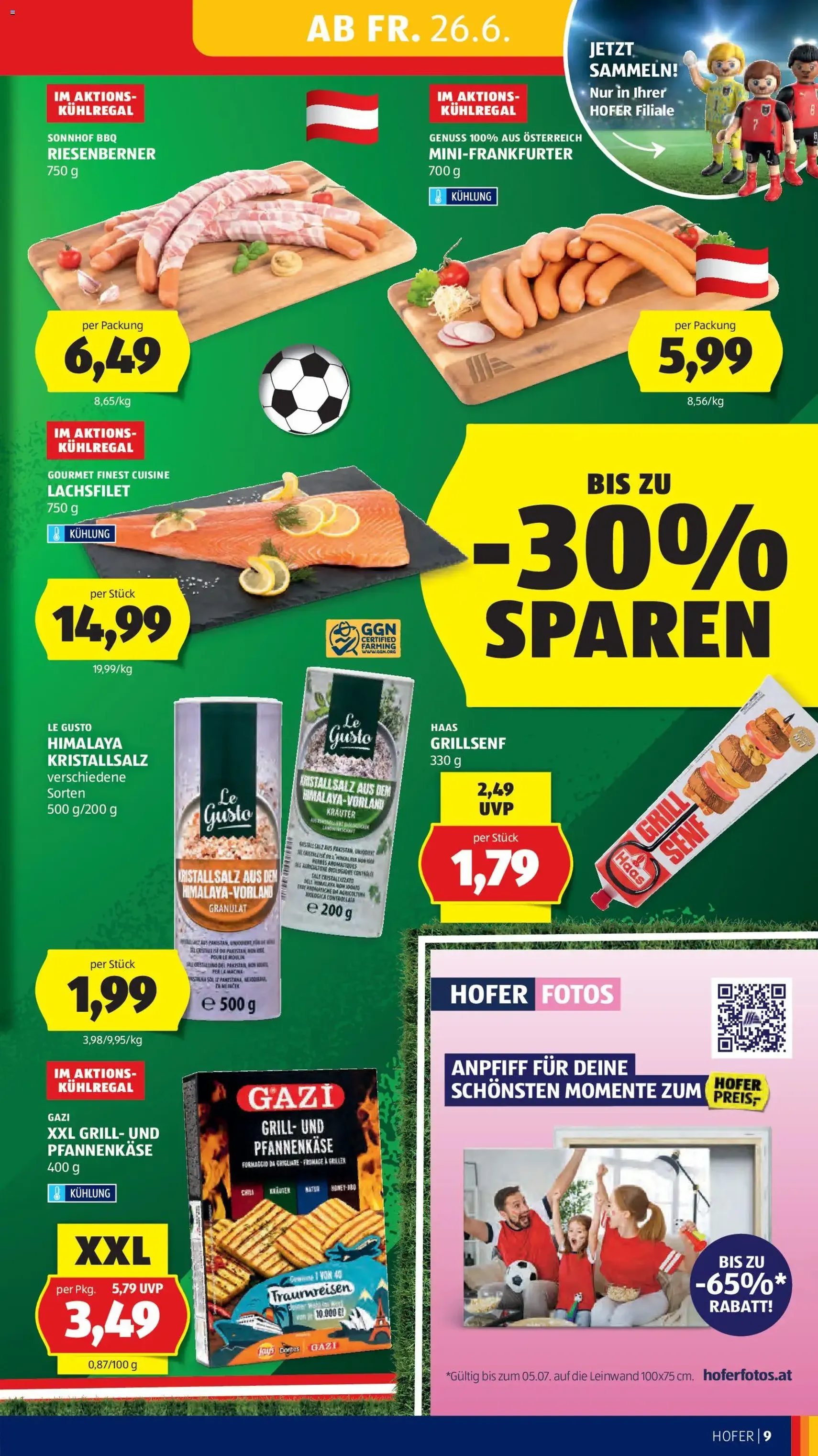 Hofer Flugblatt - Gültiger Prospekt ab 26.06.2026, Seite 13 von insgesamt 41
