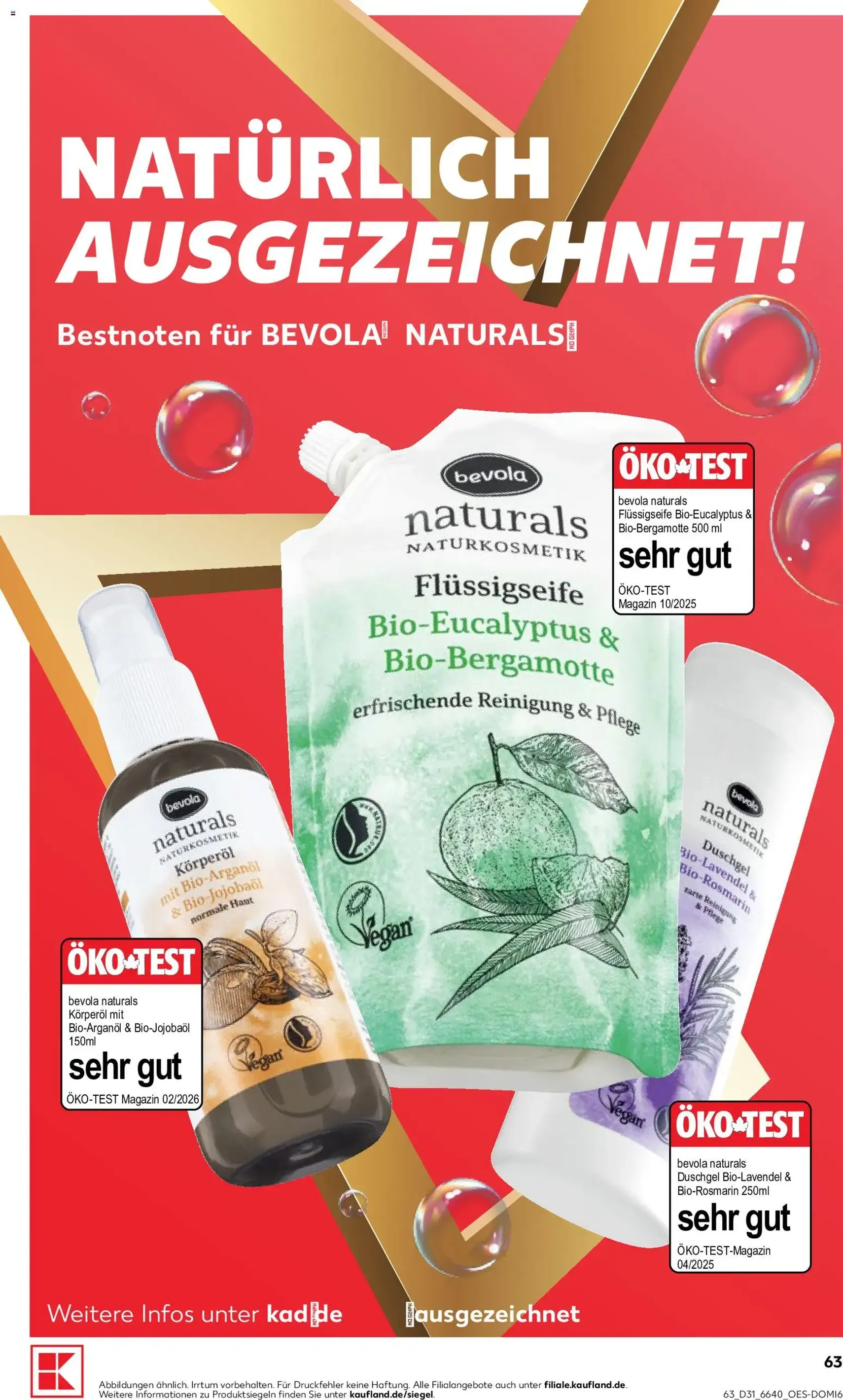 Kaufland Prospekt - Gültiger Prospekt ab 30.07.2026, Seite 63 von insgesamt 66