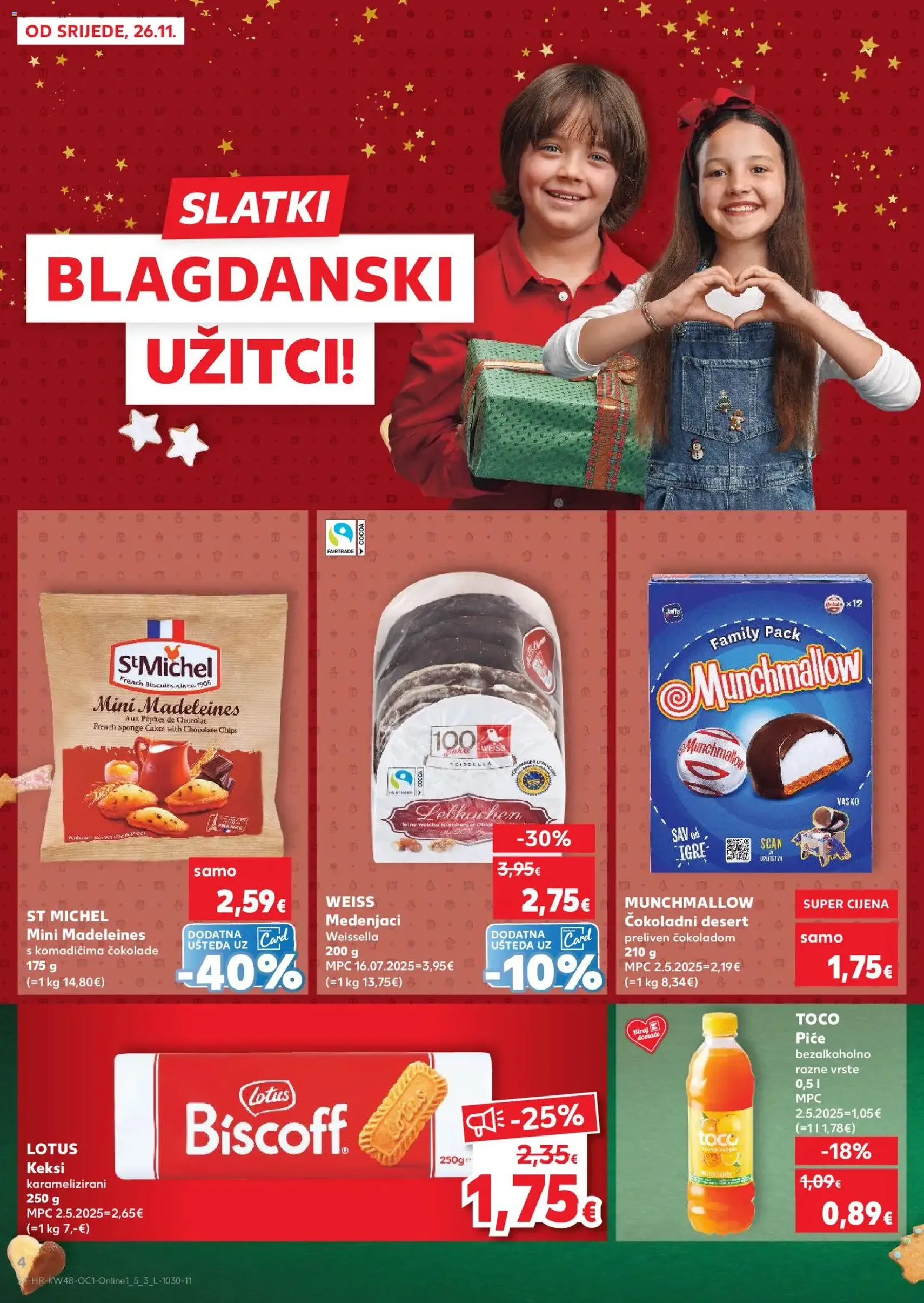 Kaufland HR Akciós újság - 2025.11.26. érvényes szórólap 4 oldal 24 oldalból