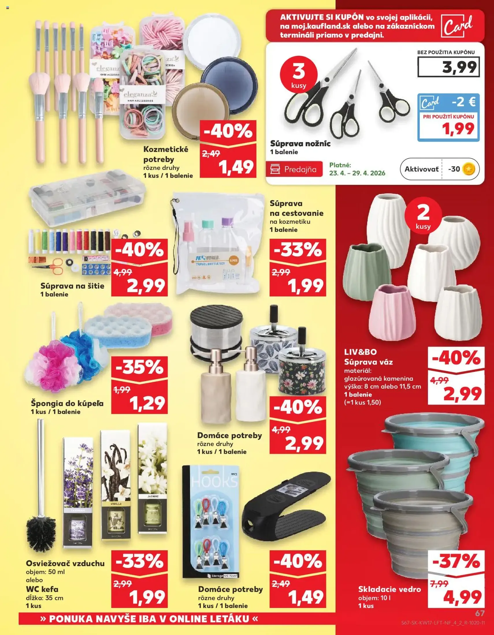 Kaufland leták - platný leták od 23.04.2026 strana 67 z 76