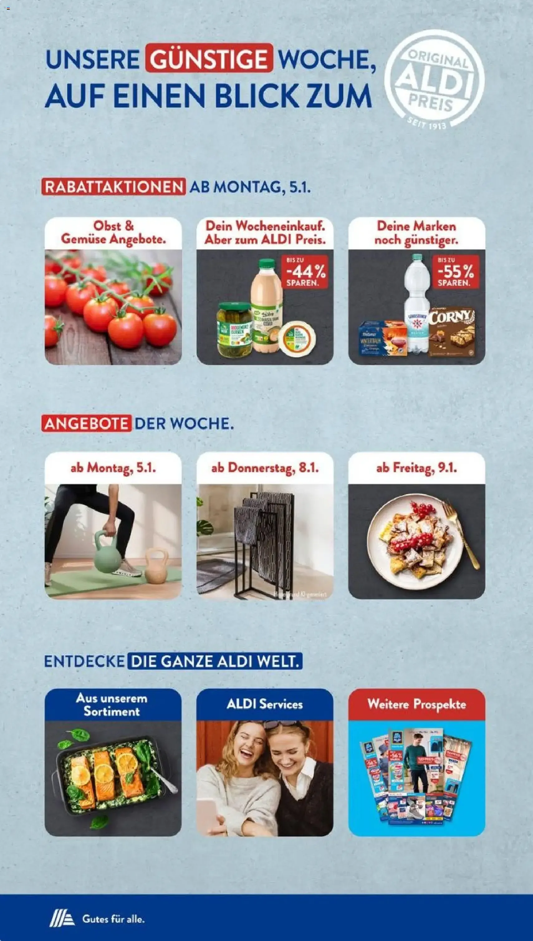 Aldi Süd Prospekt - Gültiger Prospekt ab 05.01.2026, Seite 2 von insgesamt 41
