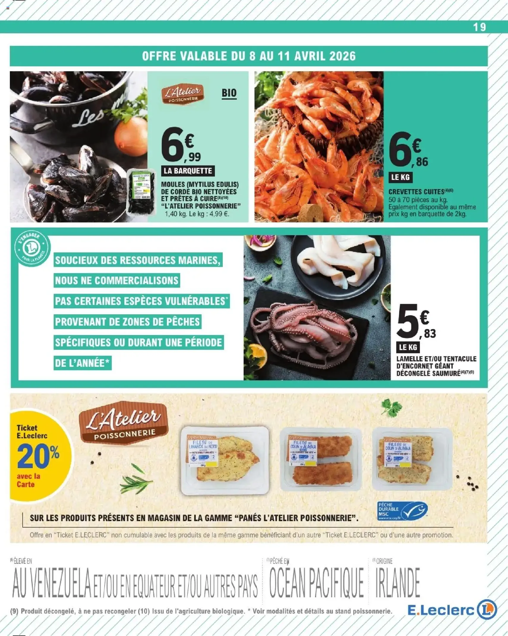 E.Leclerc catalogue de la semaine 15 - brochure valable à partir du 07/04/2026, page 19 sur 44