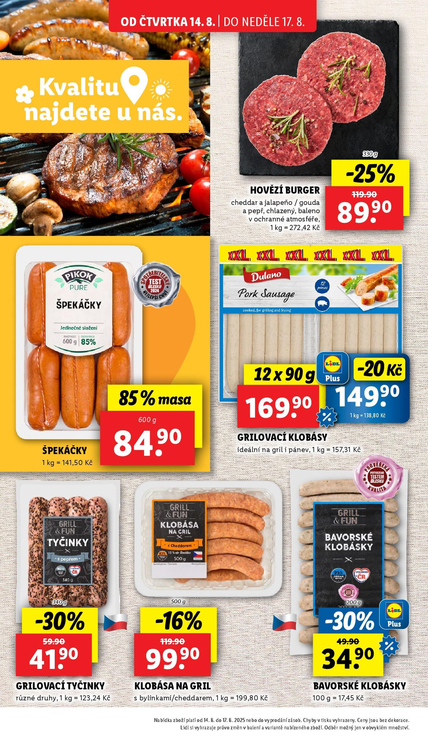 Lidl leták - platný leták od 14.08.2025 strana 20 z 43 Lidl leták - platný leták od 14.08.2025 strana 20 z 43