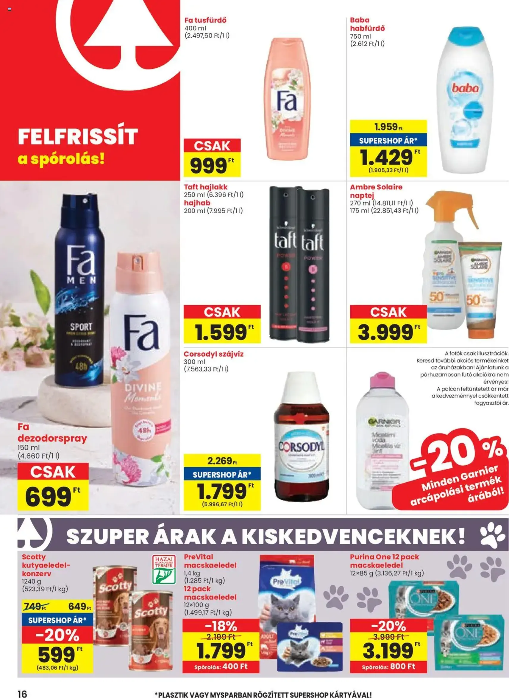 Spar Akciós újság - 2025.08.14. érvényes szórólap 16 oldal 20 oldalból Spar Akciós újság - 2025.08.14. érvényes szórólap 16 oldal 20 oldalból