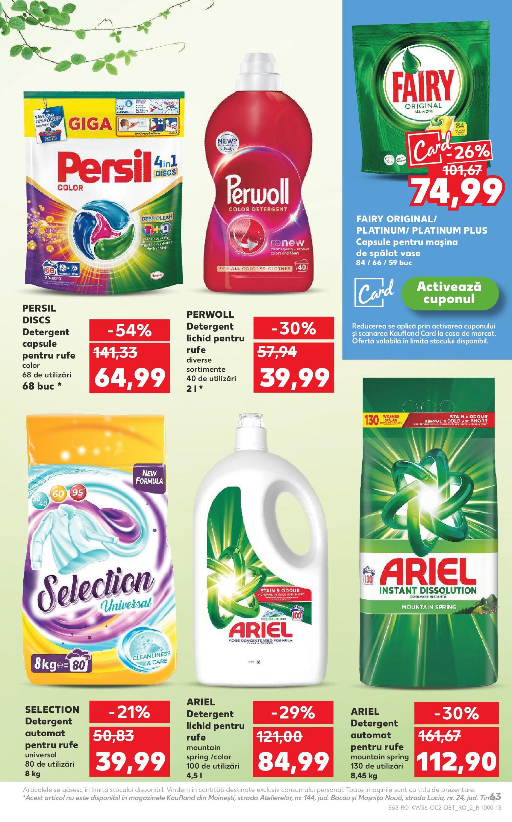Catalog Kaufland - Bucureşti - cataloage valabile începând cu 03.09.2025 pagina 63 din 66 Catalog Kaufland - Bucureşti - cataloage valabile începând cu 03.09.2025 pagina 63 din 66