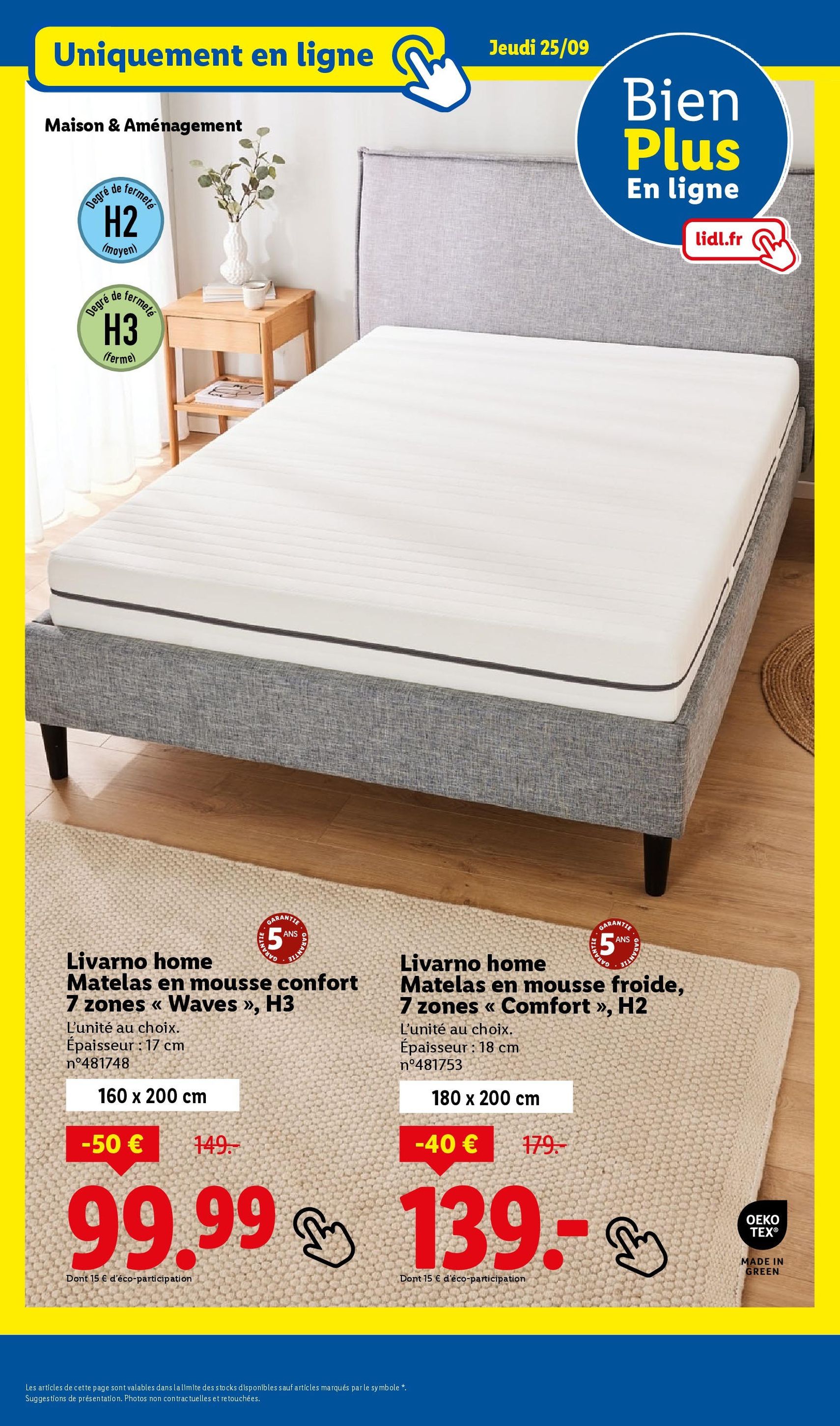 LIDL catalogue semaine 39 - brochure valable à partir du 25/09/2025, page 5 sur 73