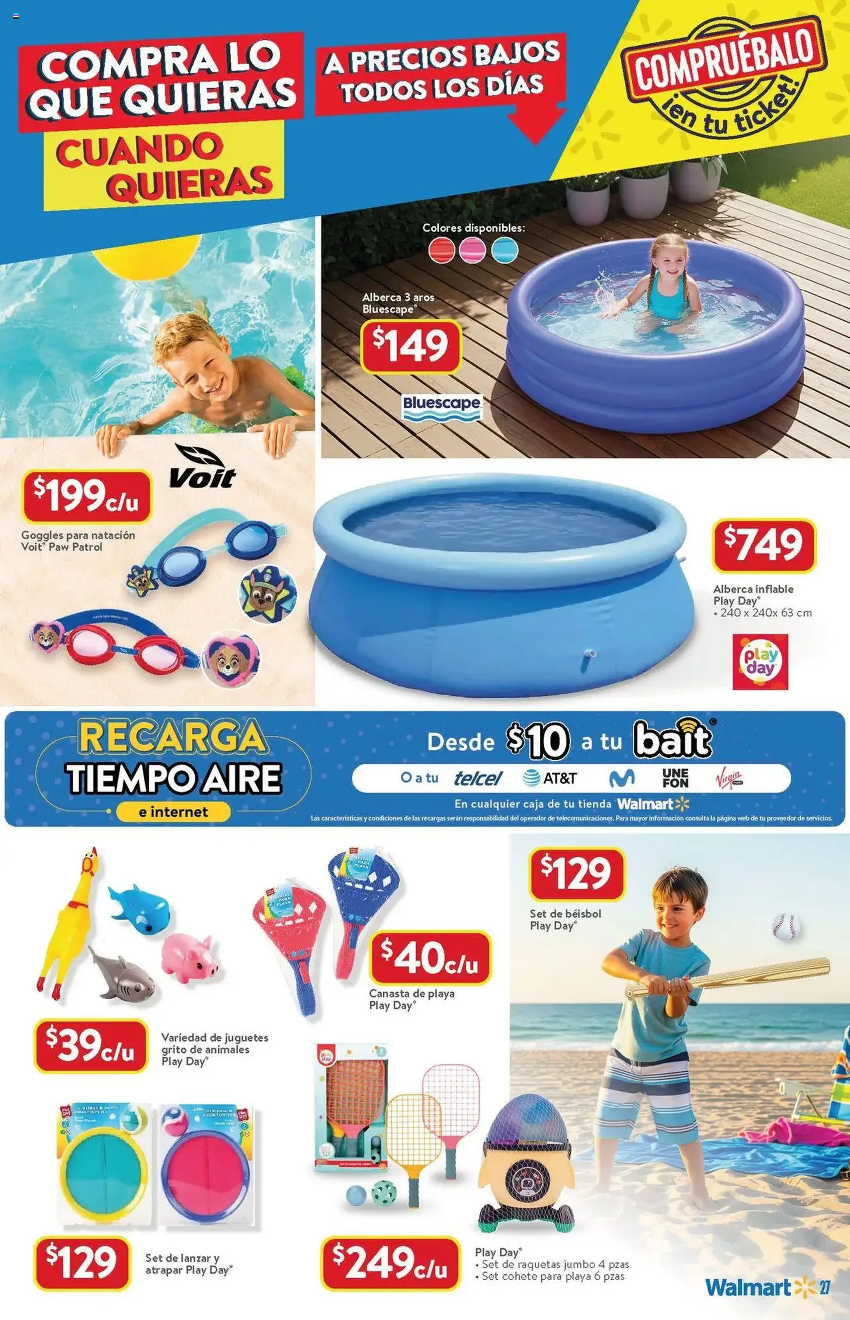 Walmart catálogo Verano - folleto válido desde 24/07/2025 página 27 de 28 Walmart catálogo Verano - folleto válido desde 24/07/2025 página 27 de 28