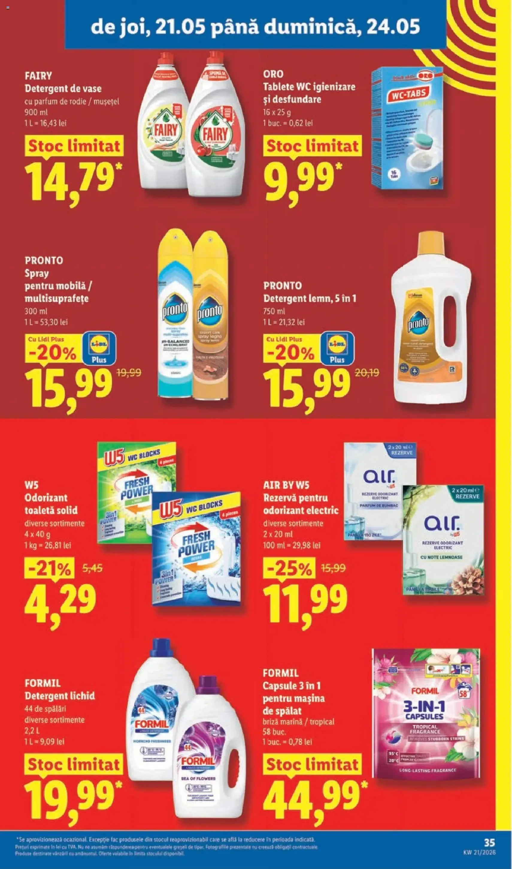Lidl Catalog - cataloage valabile începând cu 18.05.2026 pagina 35 din 40
