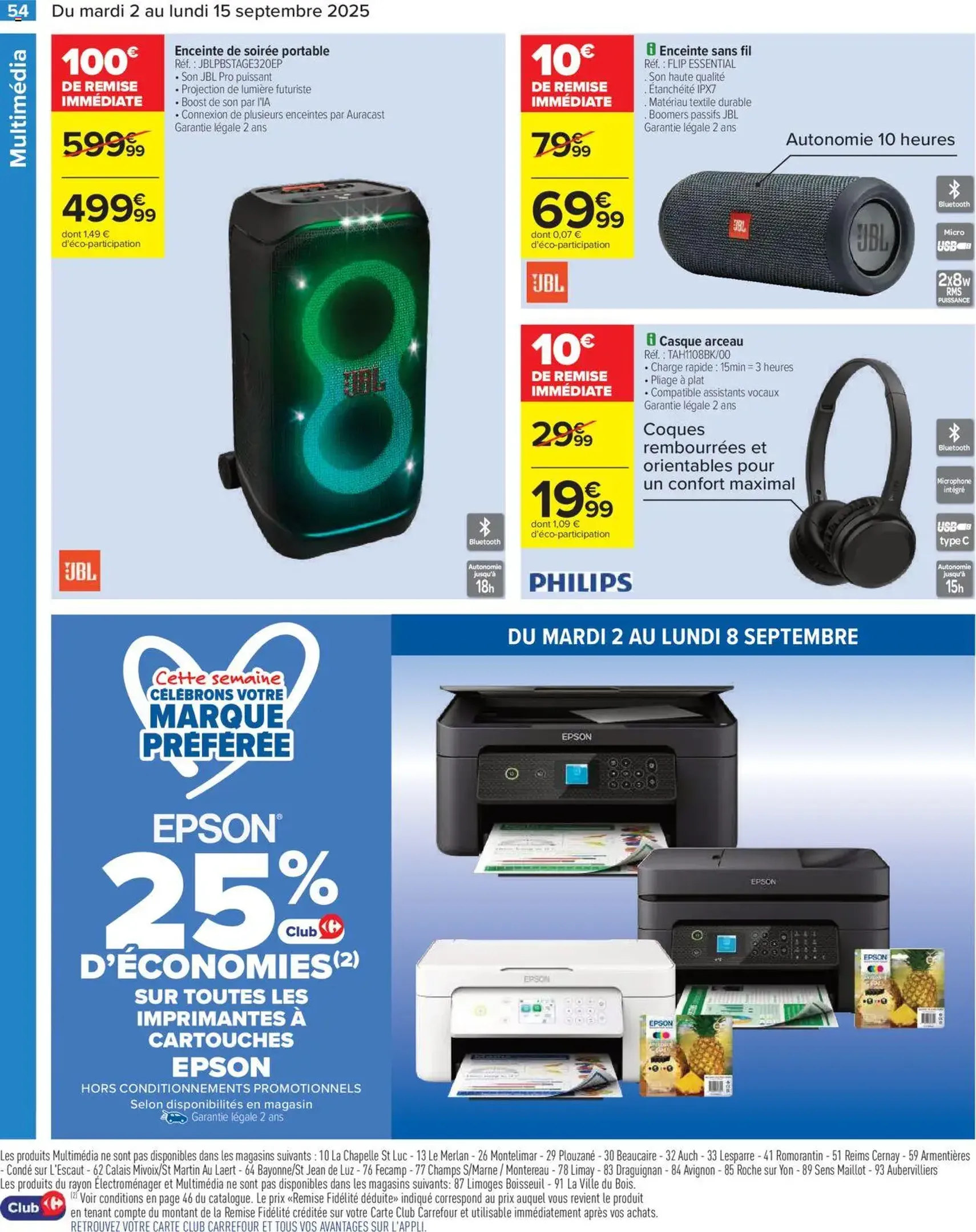 Carrefour catalogue semaine 36 - brochure valable à partir du 02/09/2025, page 56 sur 86 Carrefour catalogue semaine 36 - brochure valable à partir du 02/09/2025, page 56 sur 86