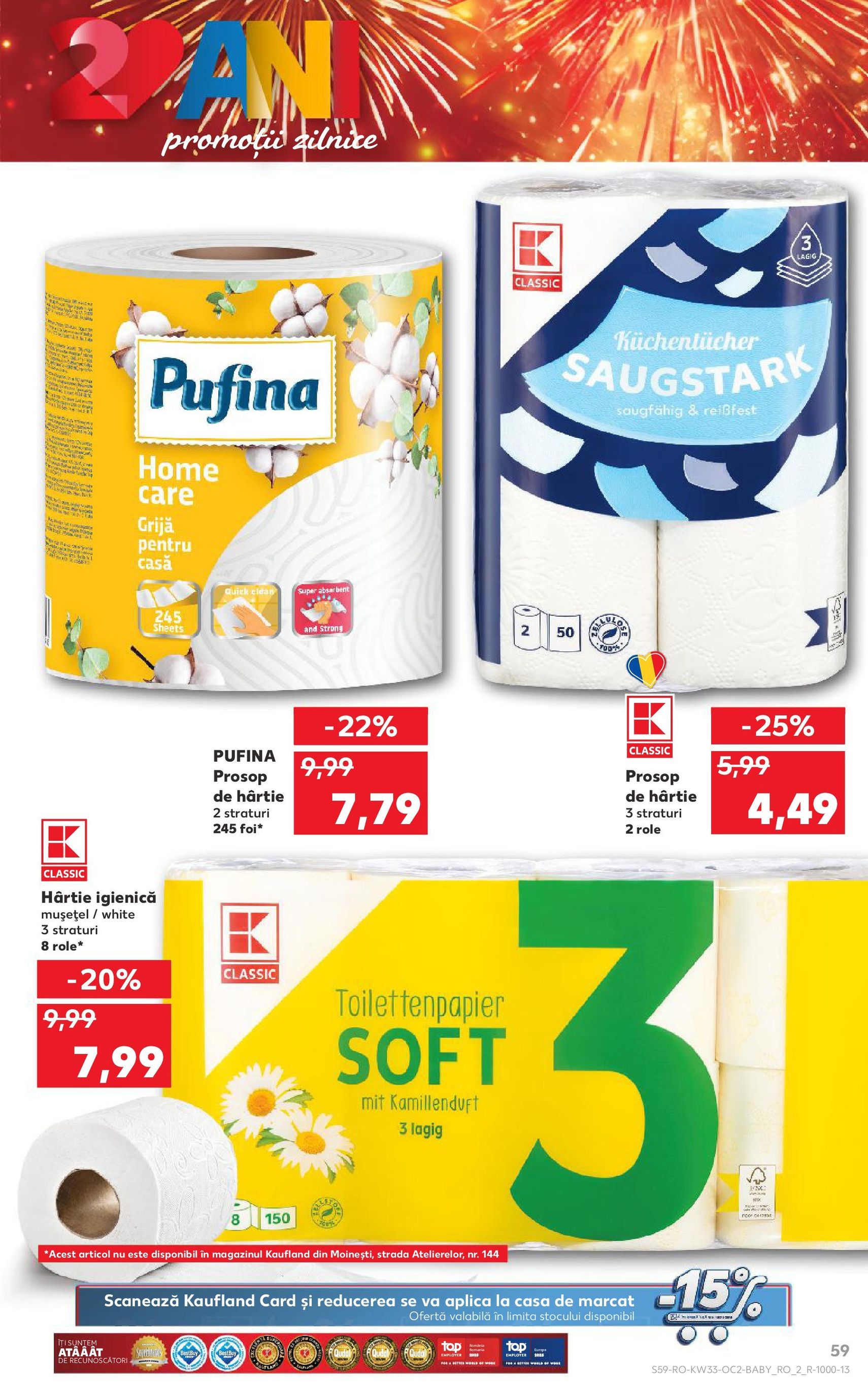 Catalog Kaufland - București - cataloage valabile începând cu 13.08.2025 pagina 59 din 66 Catalog Kaufland - București - cataloage valabile începând cu 13.08.2025 pagina 59 din 66