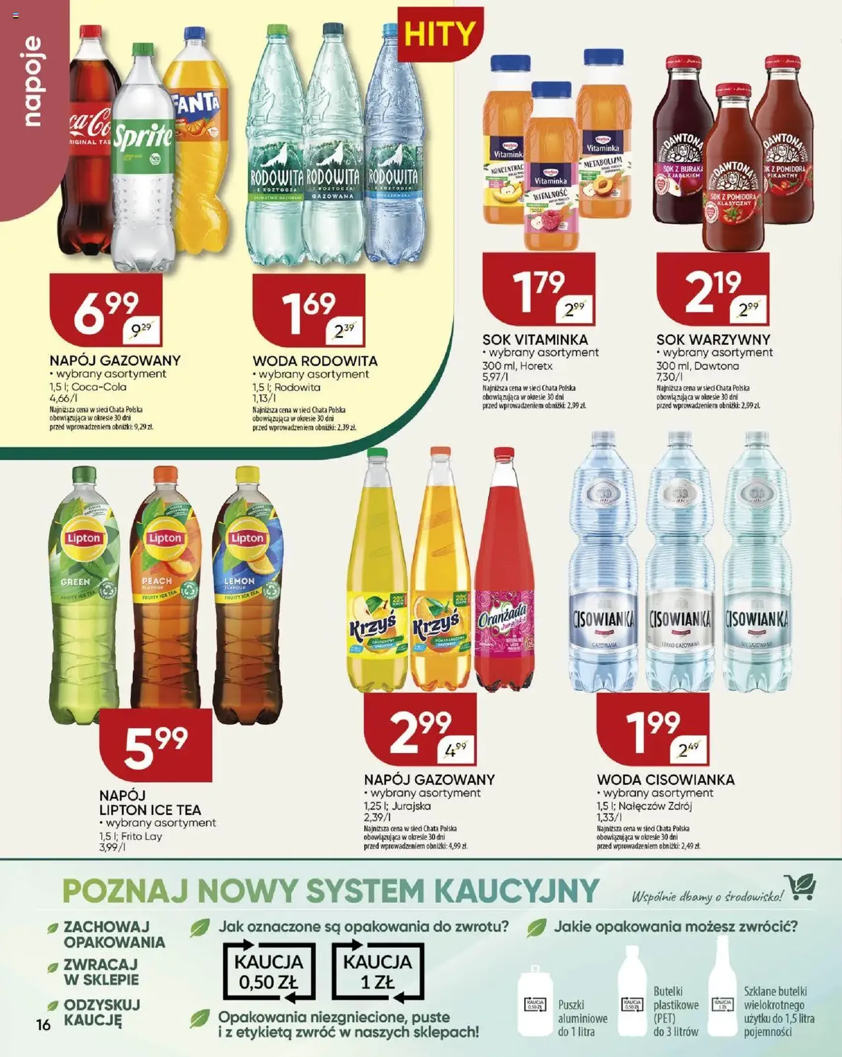 Chata Polska Gazetka - ważny gazetka od 09.10.2025 strona 16 z 22 Chata Polska Gazetka - ważny gazetka od 09.10.2025 strona 16 z 22