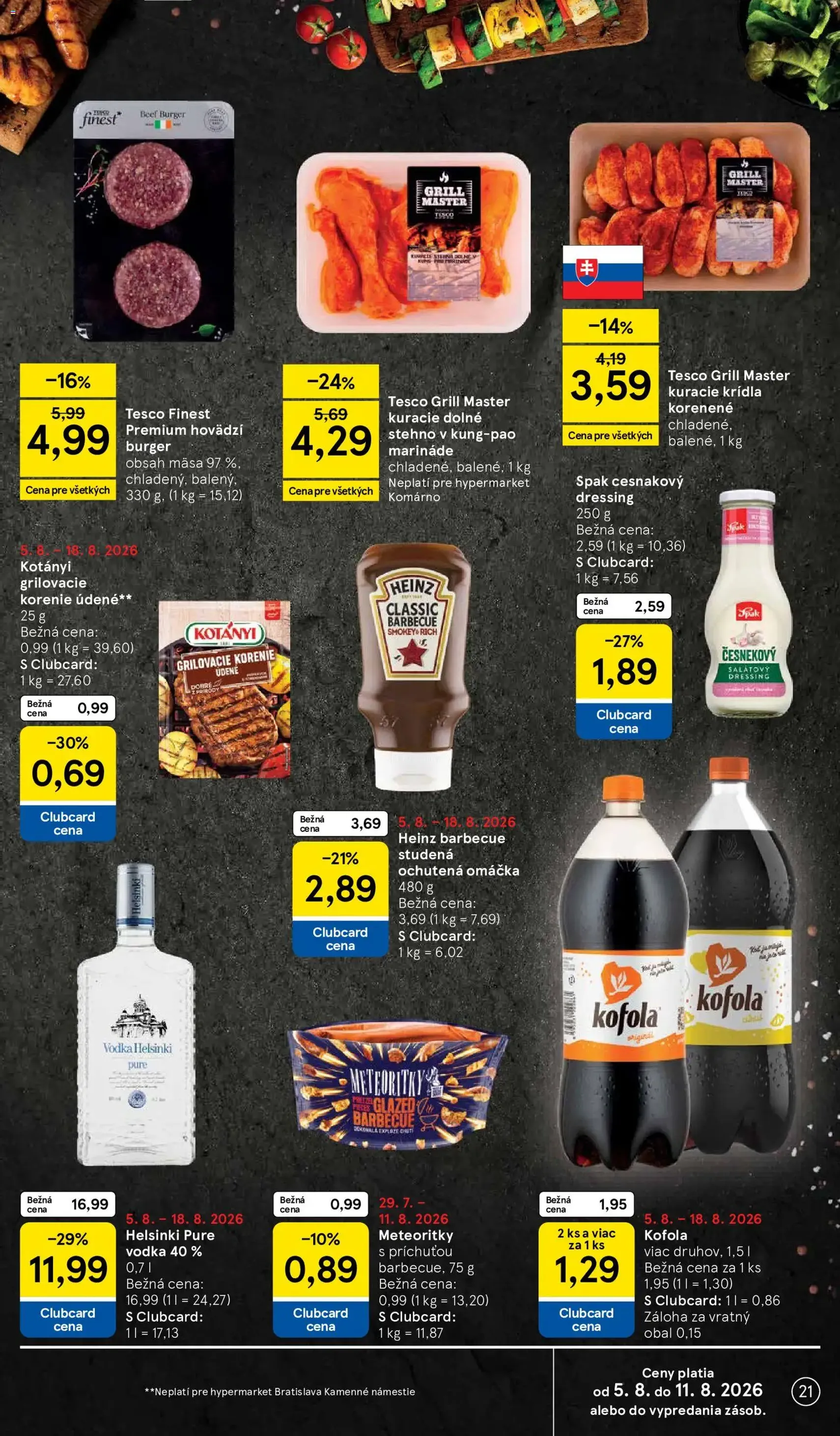 Tesco Hypermarket - leták - platný leták od 05.08.2026 strana 21 z 52