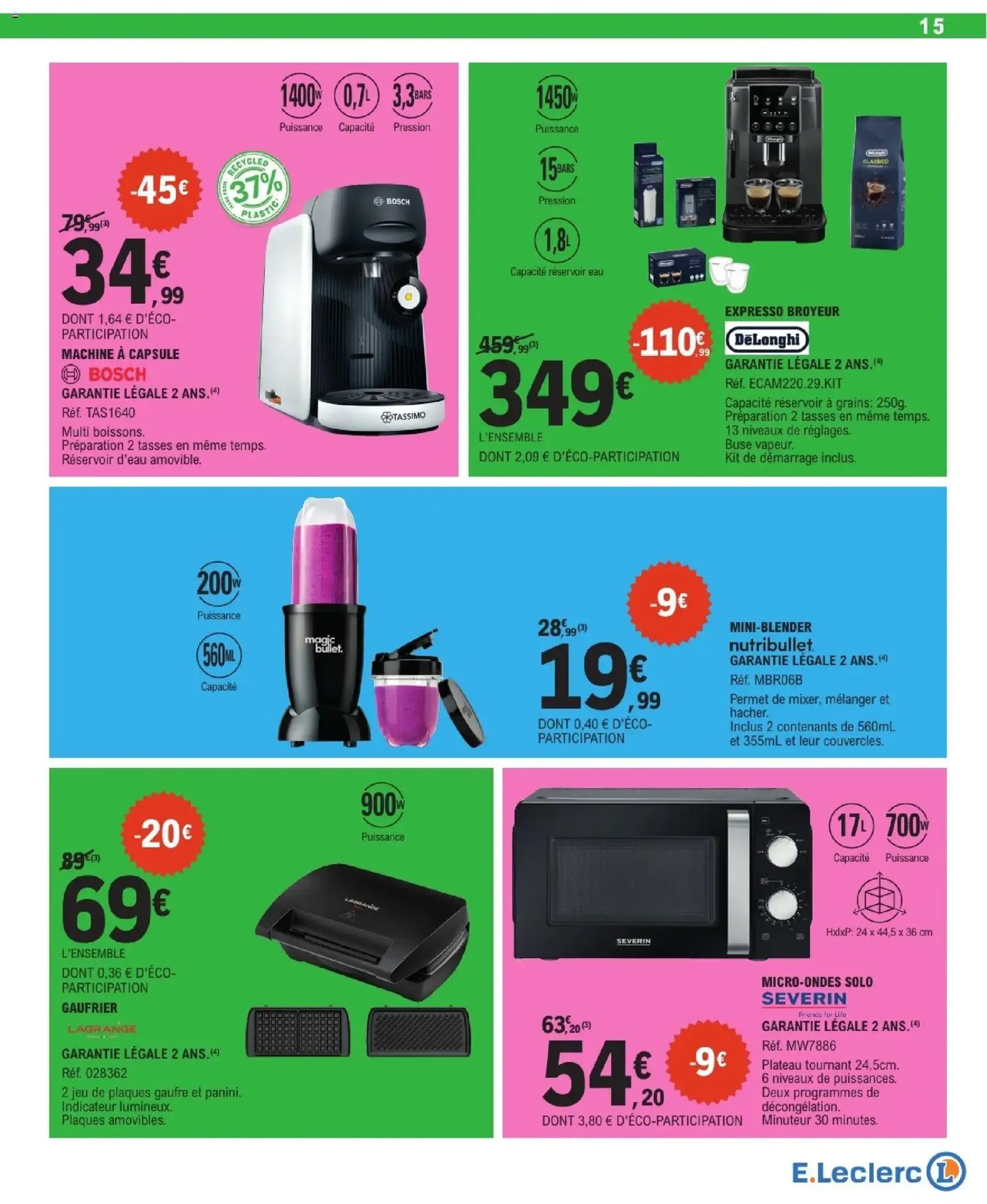 E.Leclerc catalogue - brochure valable à partir du 22/09/2026, page 15 sur 40
