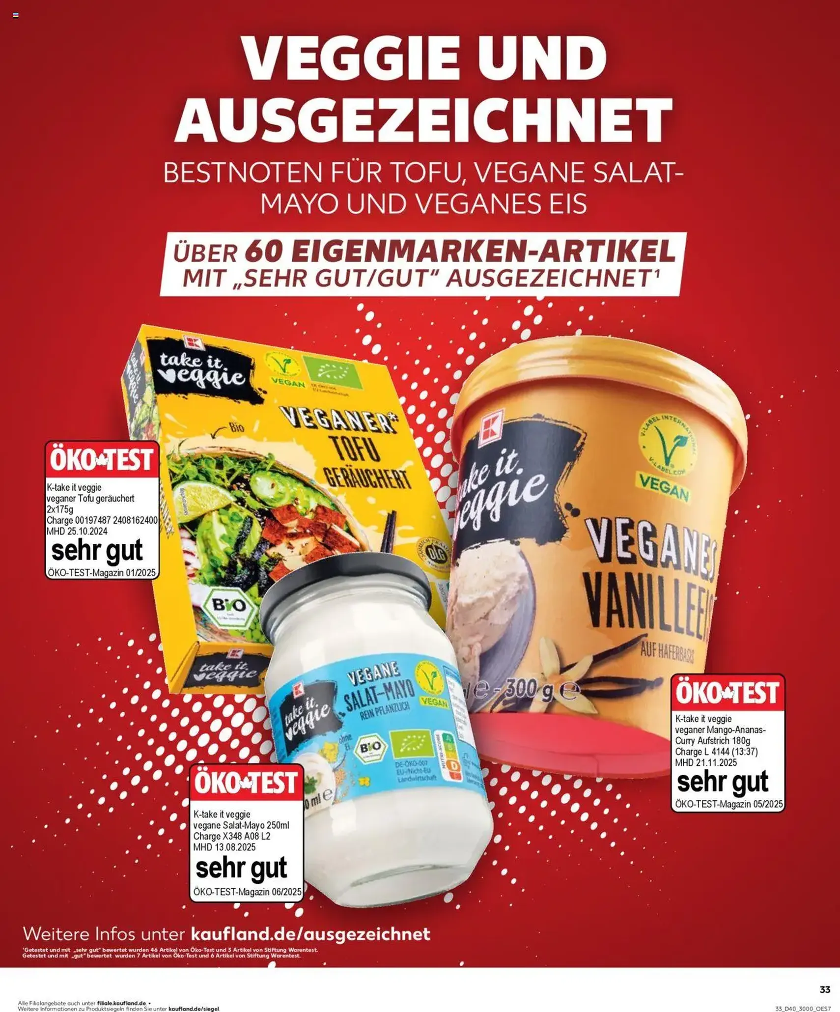 Kaufland Prospekt - Gültiger Prospekt ab 02.10.2025, Seite 33 von insgesamt 34