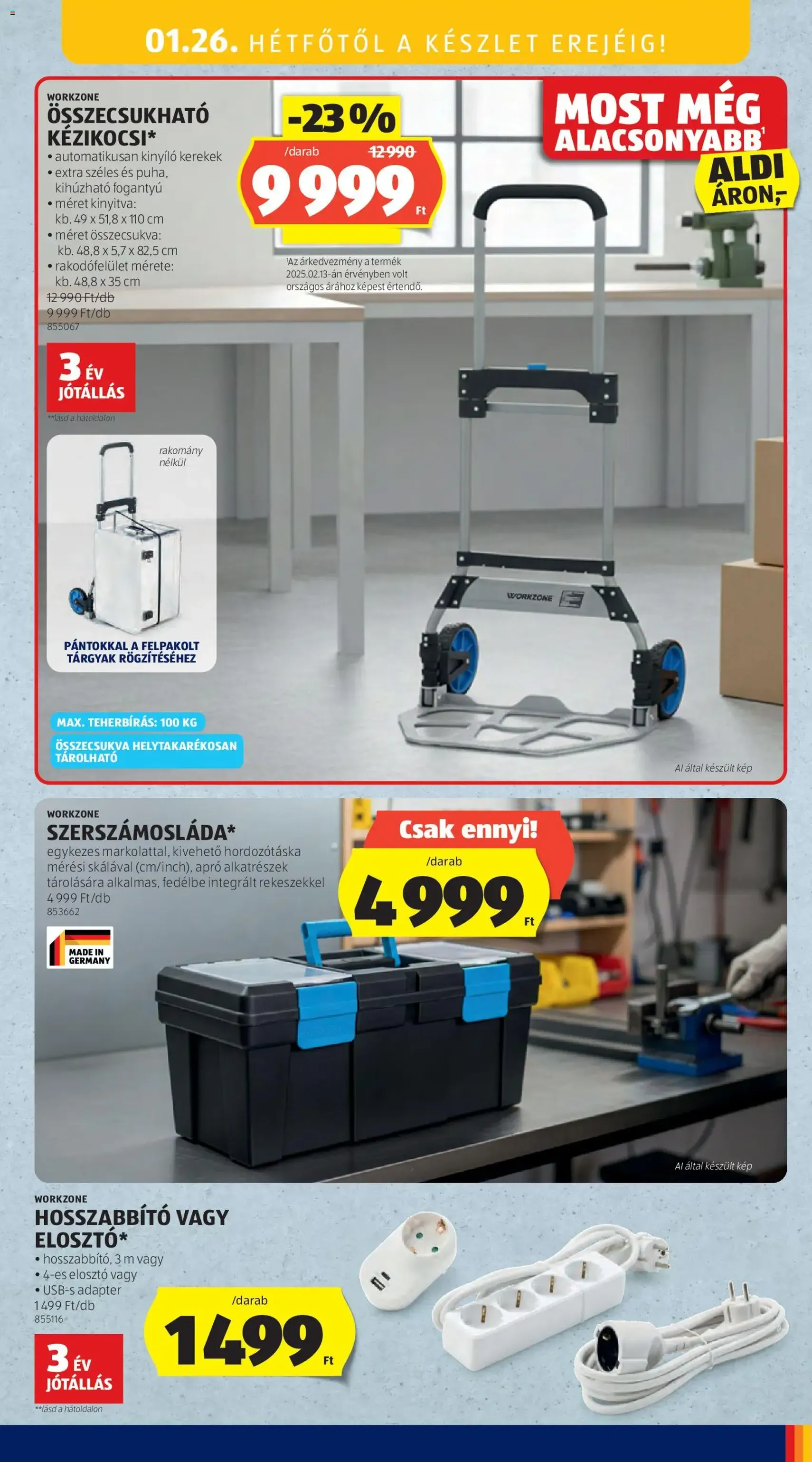 Aldi Akciós újság - 2026.01.22. érvényes szórólap 47 oldal 50 oldalból