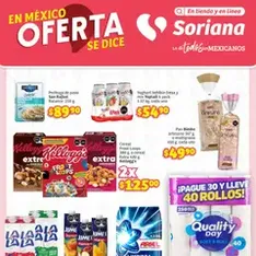Vista previa del folleto Soriana folleto válido desde 31/07/2026