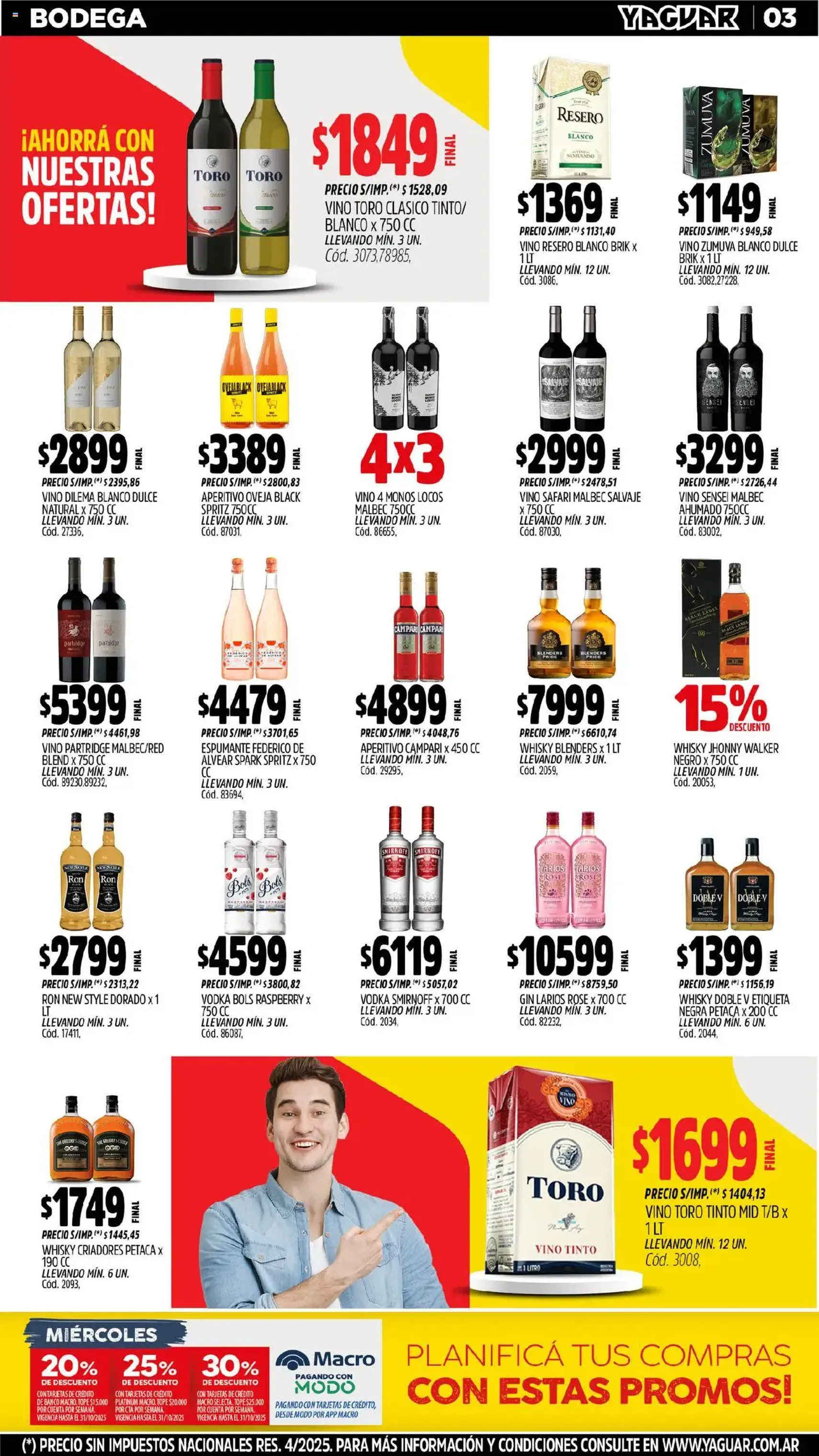 Yaguar catálogo - folleto válido desde 13/10/2025 página 3 de 31