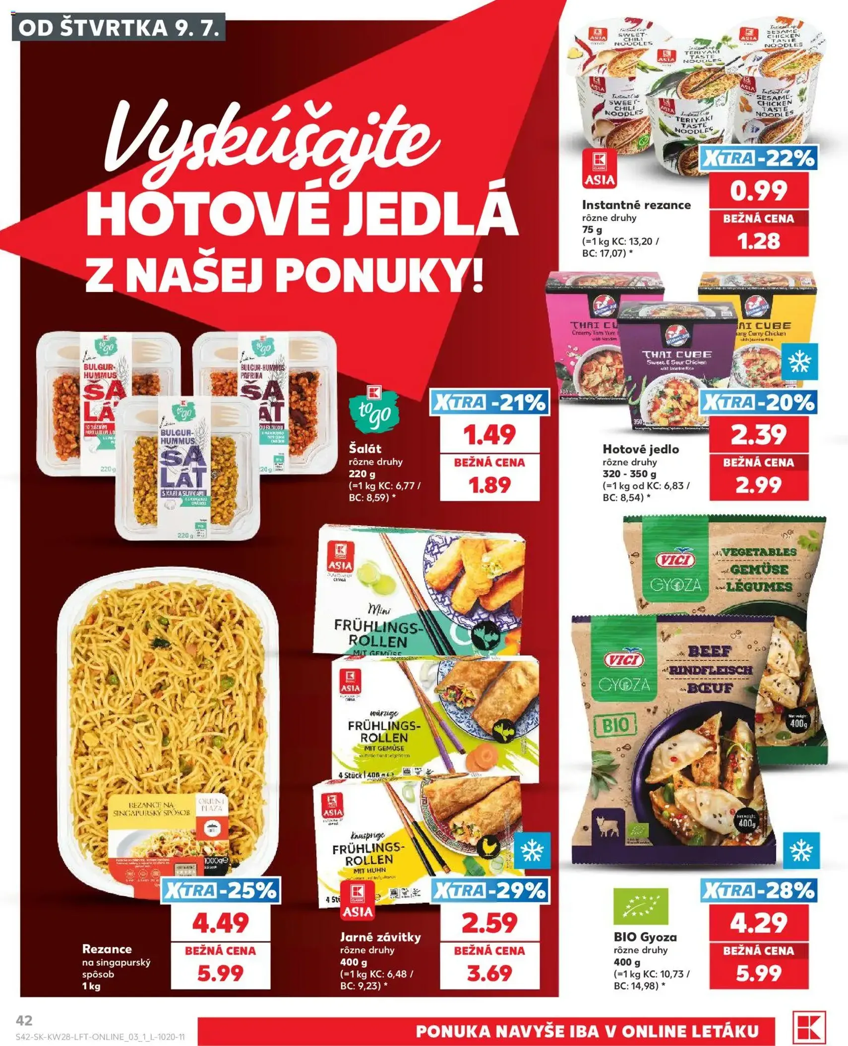 Kaufland leták - platný leták od 09.07.2026 strana 42 z 82