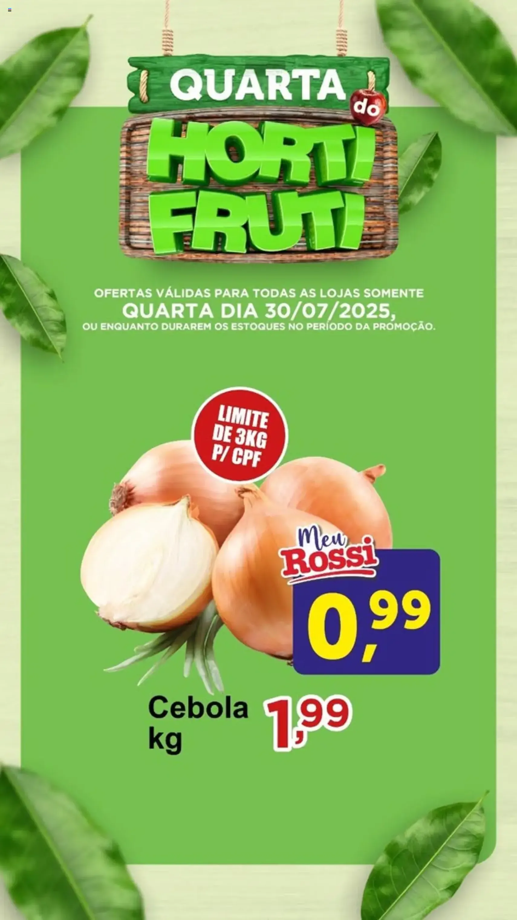 Rossi Supermercados - Ofertas da semana - folheto válido a partir de 30/07/2025 página 2 de 4
