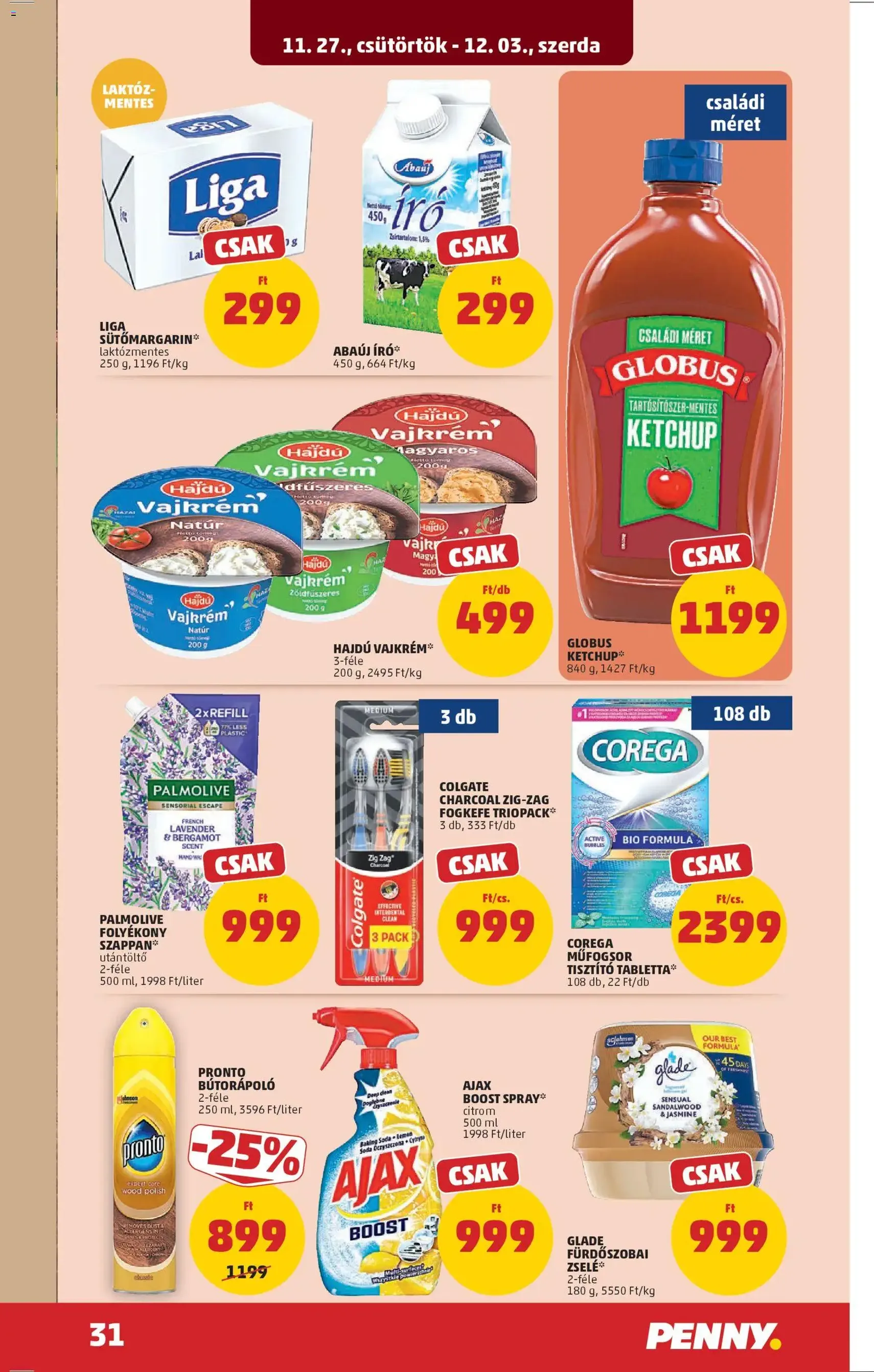 PENNY Akciós újság - 2025.11.27. érvényes szórólap 35 oldal 46 oldalból