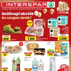 Interspar akciós újság - szórólap előnézete érvényes 2026.08.06. -tól