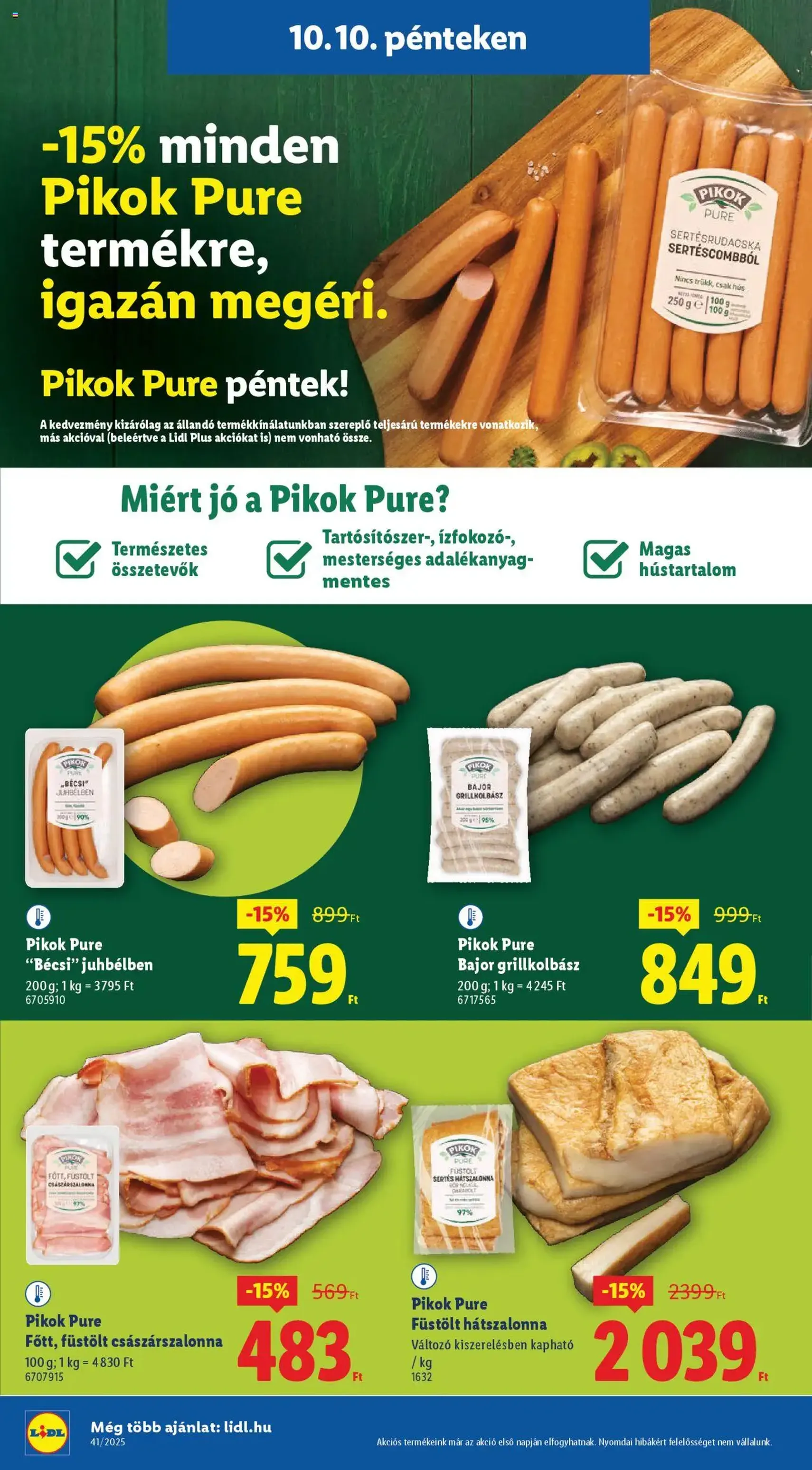 Lidl Akciós újság - 2025.10.09. érvényes szórólap 38 oldal 64 oldalból