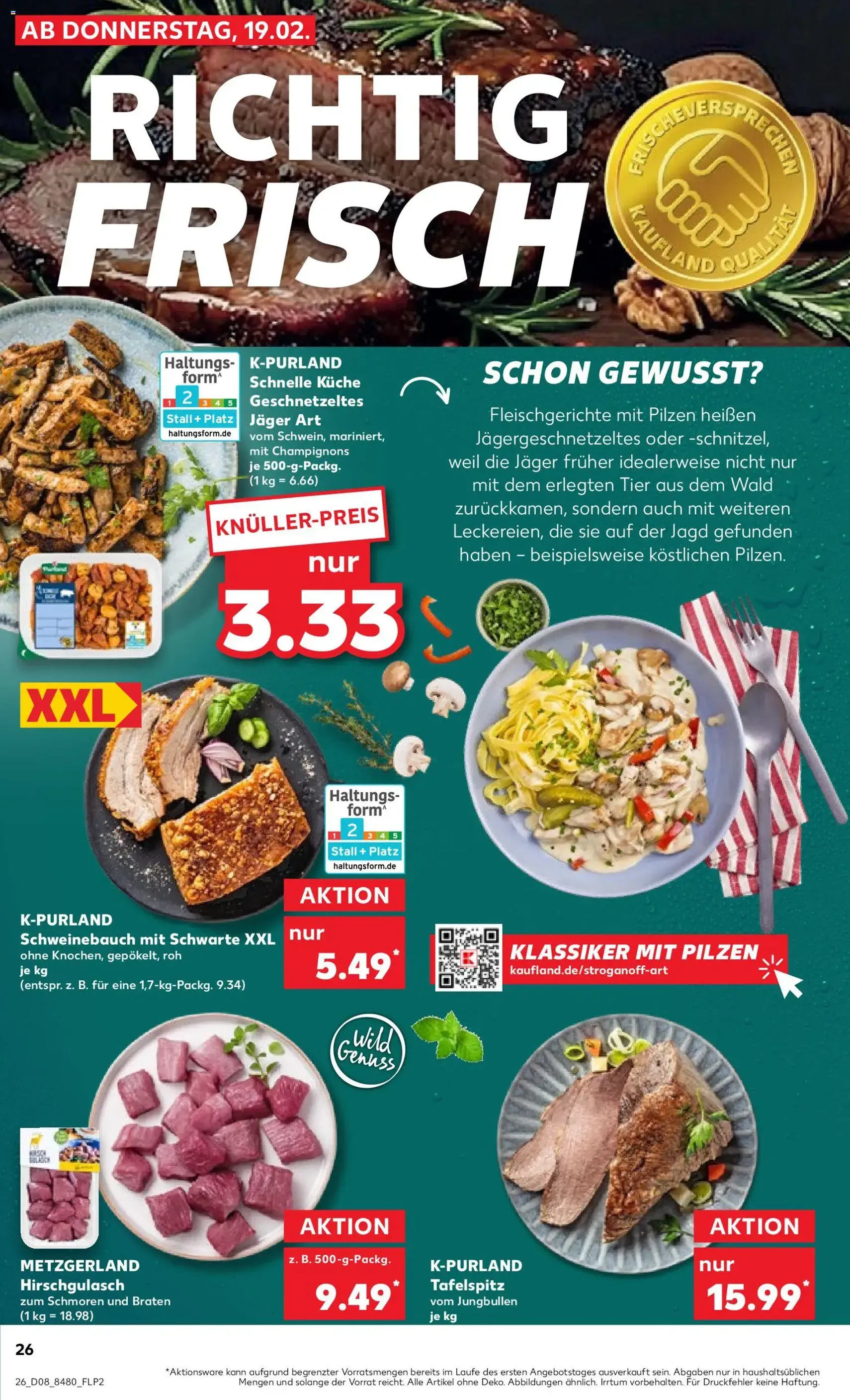 Kaufland Prospekt - Gültiger Prospekt ab 19.02.2026, Seite 26 von insgesamt 59