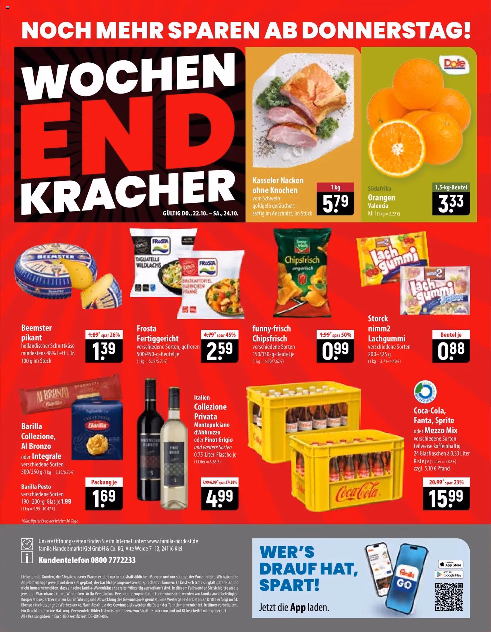 Famila Prospekt - Gültiger Prospekt ab 19.10.2026, Seite 24 von insgesamt 24
