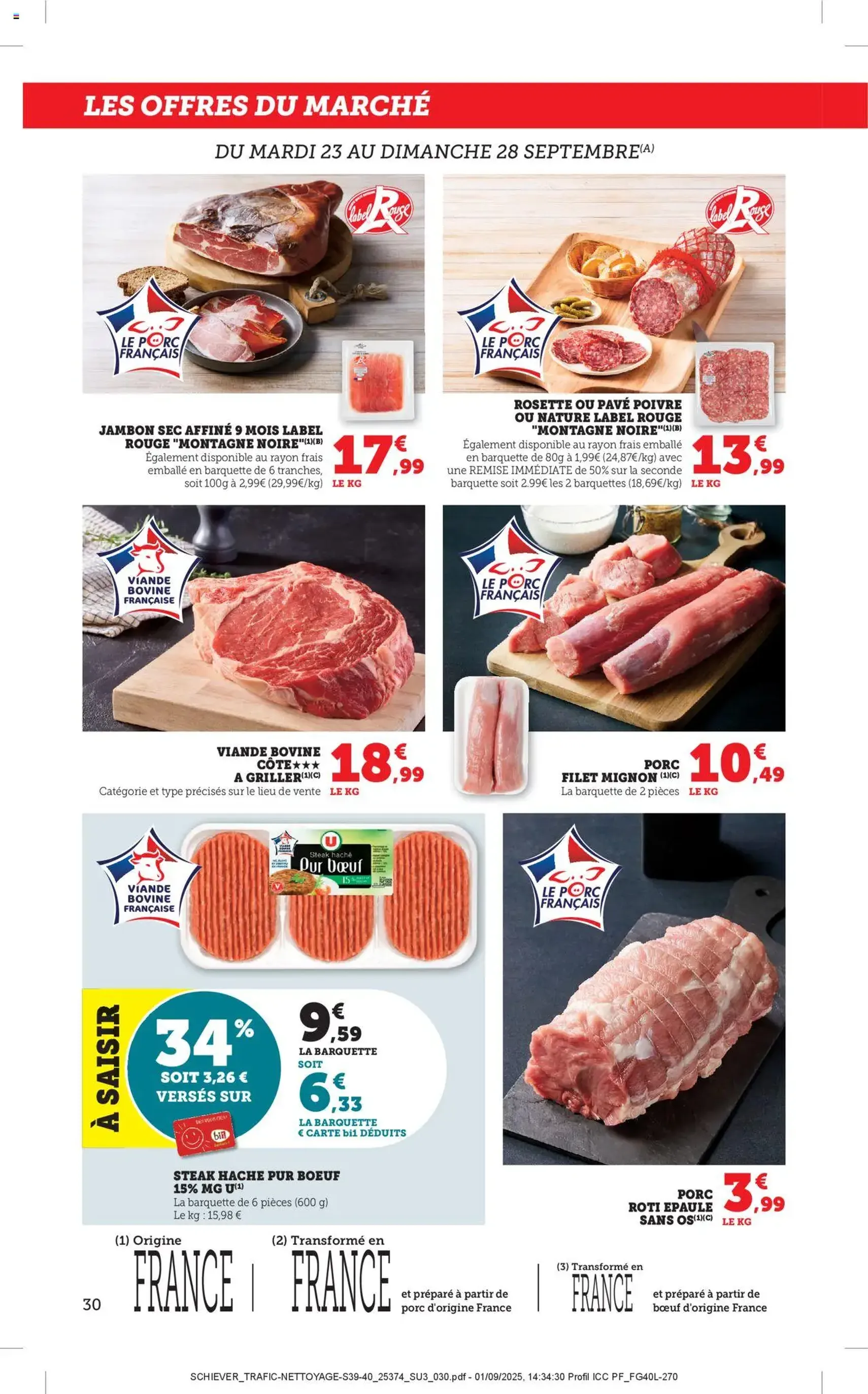 Bi1 catalogue - brochure valable à partir du 22/09/2025, page 30 sur 40