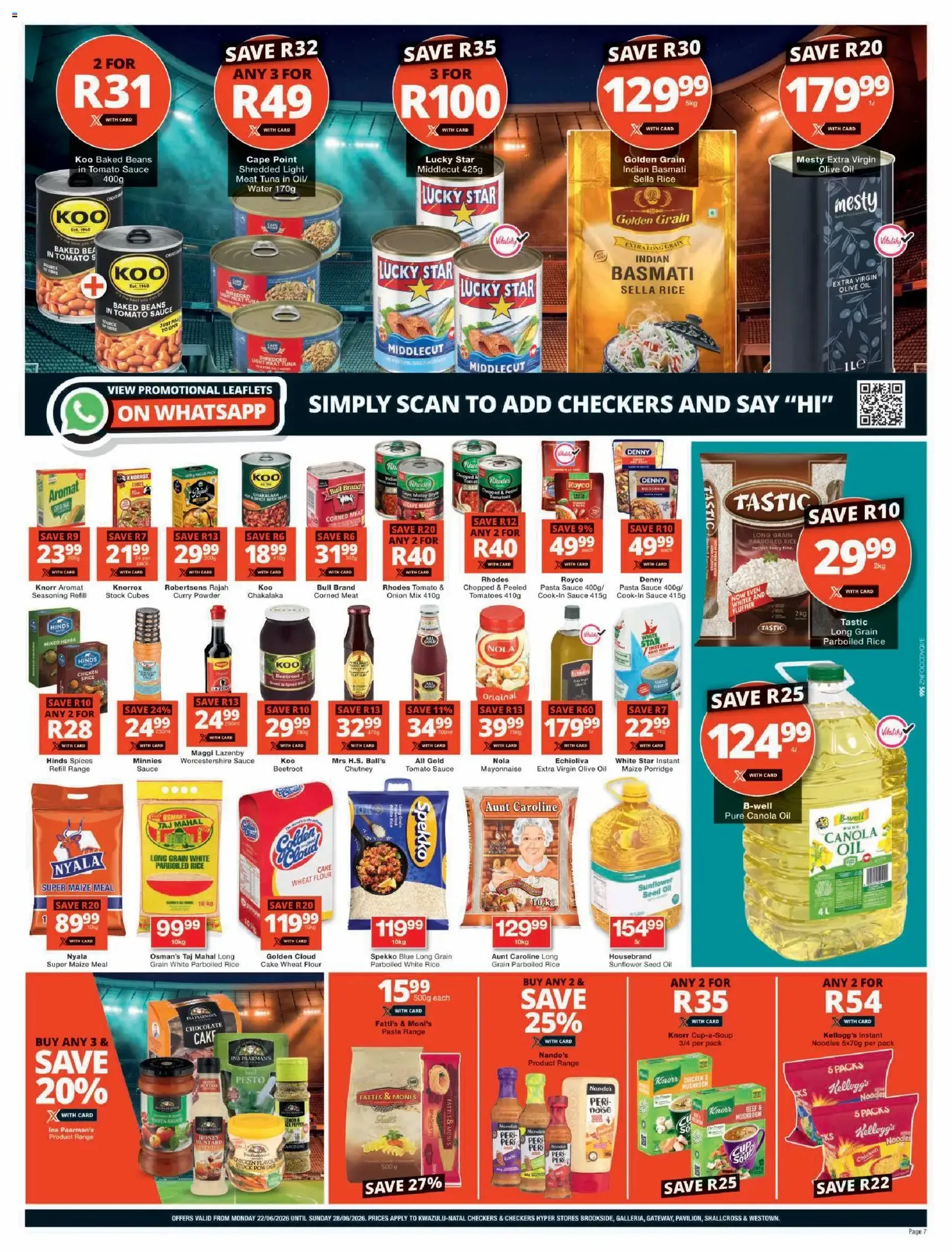 Checkers Specials - valid flyer from 22/06/2026, page 7 of 12