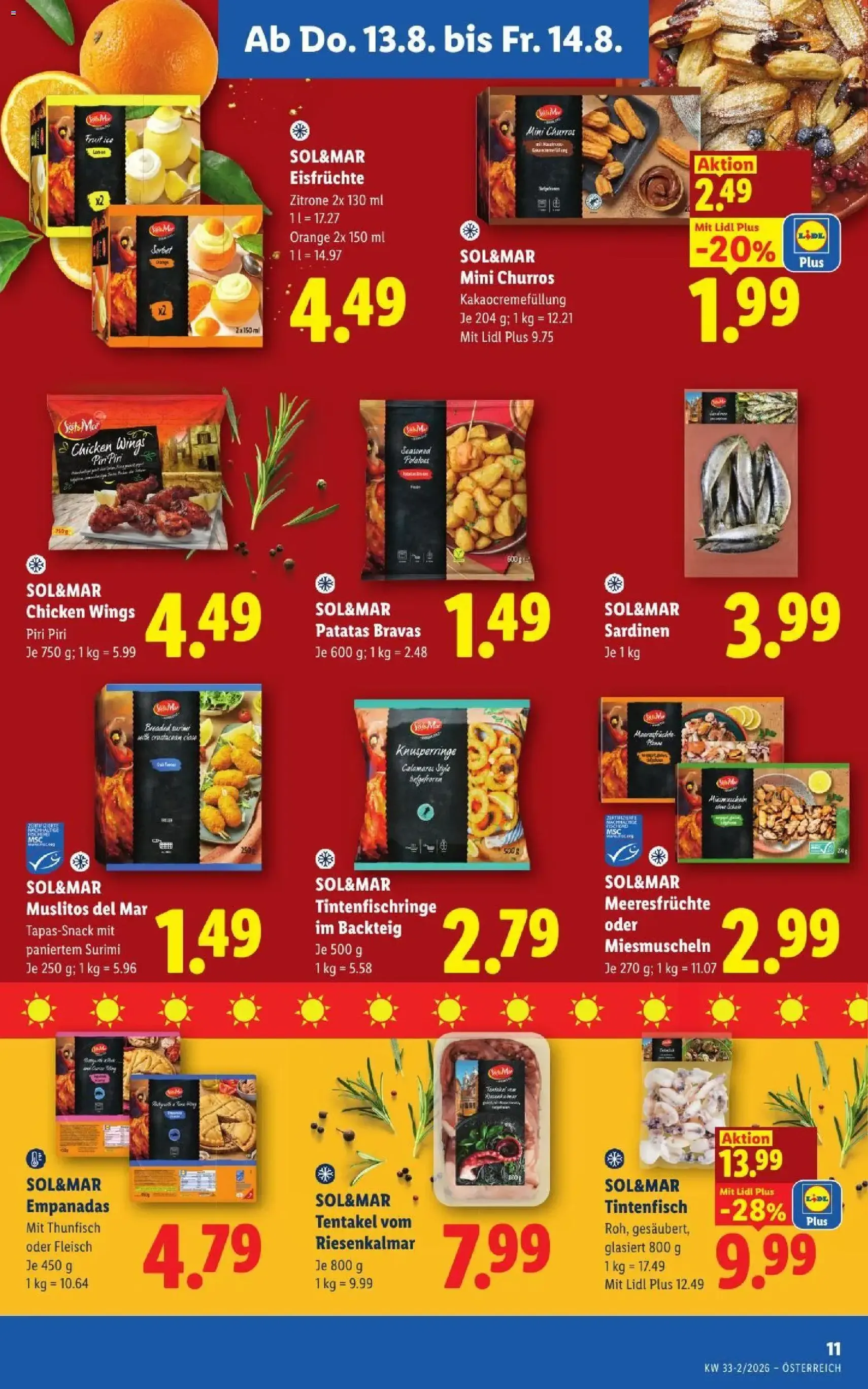 Lidl - Flugblatt - Gültiger Prospekt ab 13.08.2026, Seite 13 von insgesamt 51