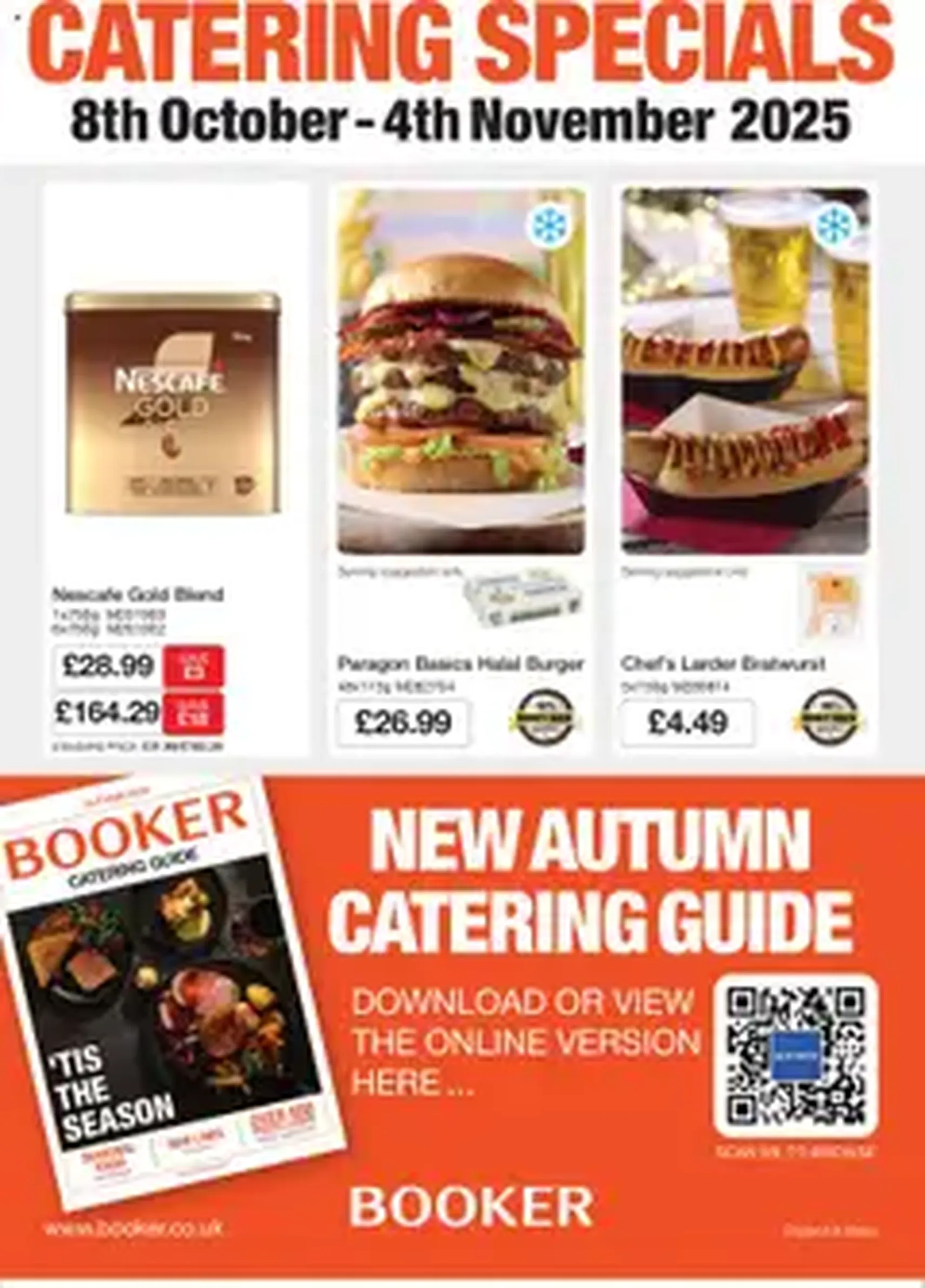 Booker Wholesale - Offers - valid flyer from 08/10/2025, page 1 of 1