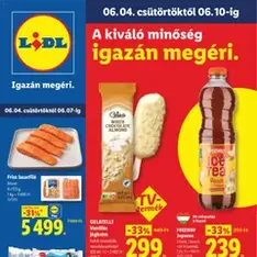 Lidl akciós újság - szórólap előnézete érvényes 2026.06.04. -tól