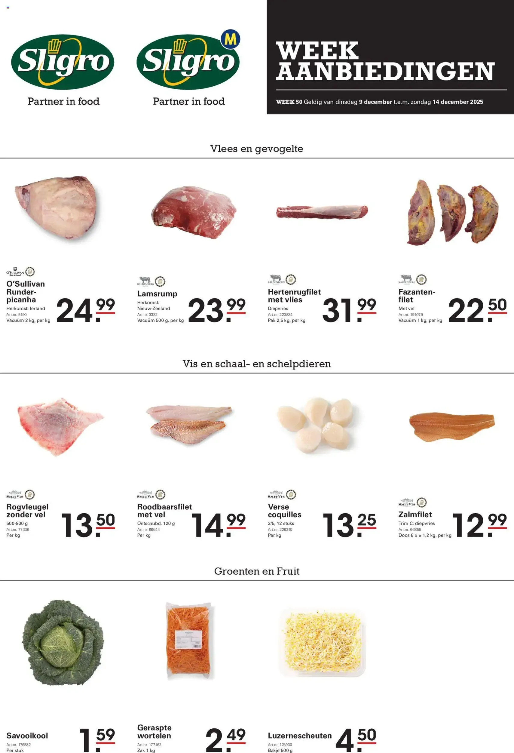 Sligro folder - geldige folder vanaf 09/12/2025 pagina 1 van 1