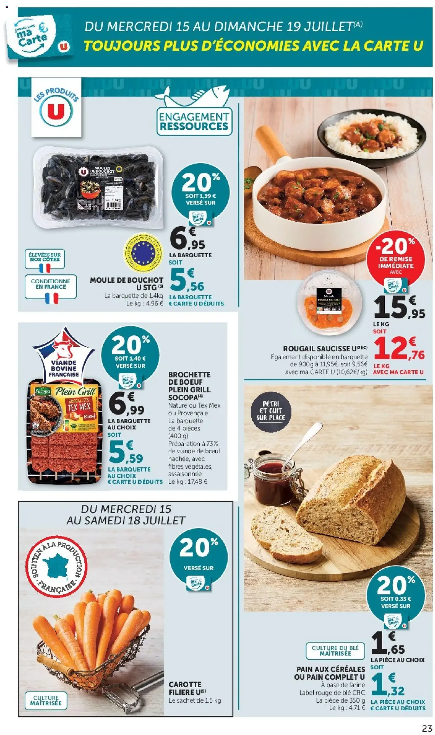 Super U catalogue - brochure valable à partir du 15/07/2026, page 23 sur 32