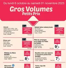 Promocash Catalogue gros volumes petits prix - Prévisualisation du catalogue valable à partir du 06/10/2025