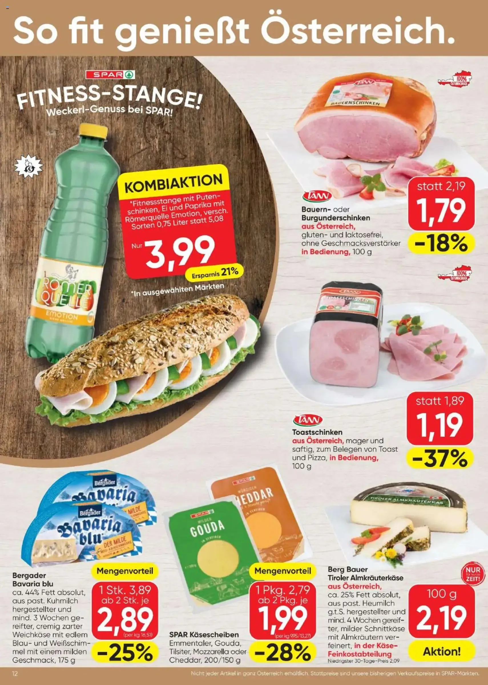 Spar - Flugblatt - Gültiger Prospekt ab 09.04.2026, Seite 12 von insgesamt 20
