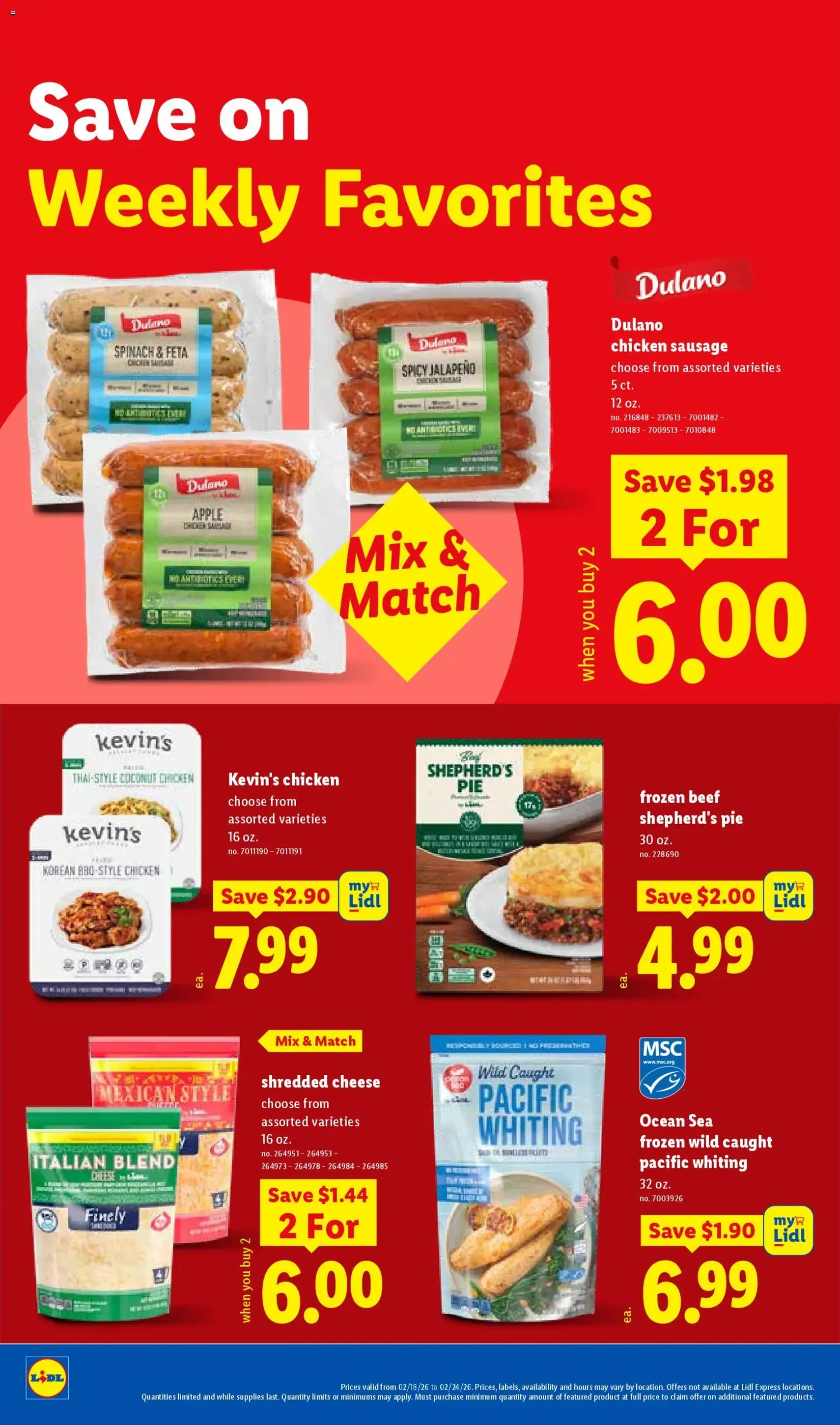 Lidl Weekly Ad - valid flyer from 02/18/2026, page 10 of 32
