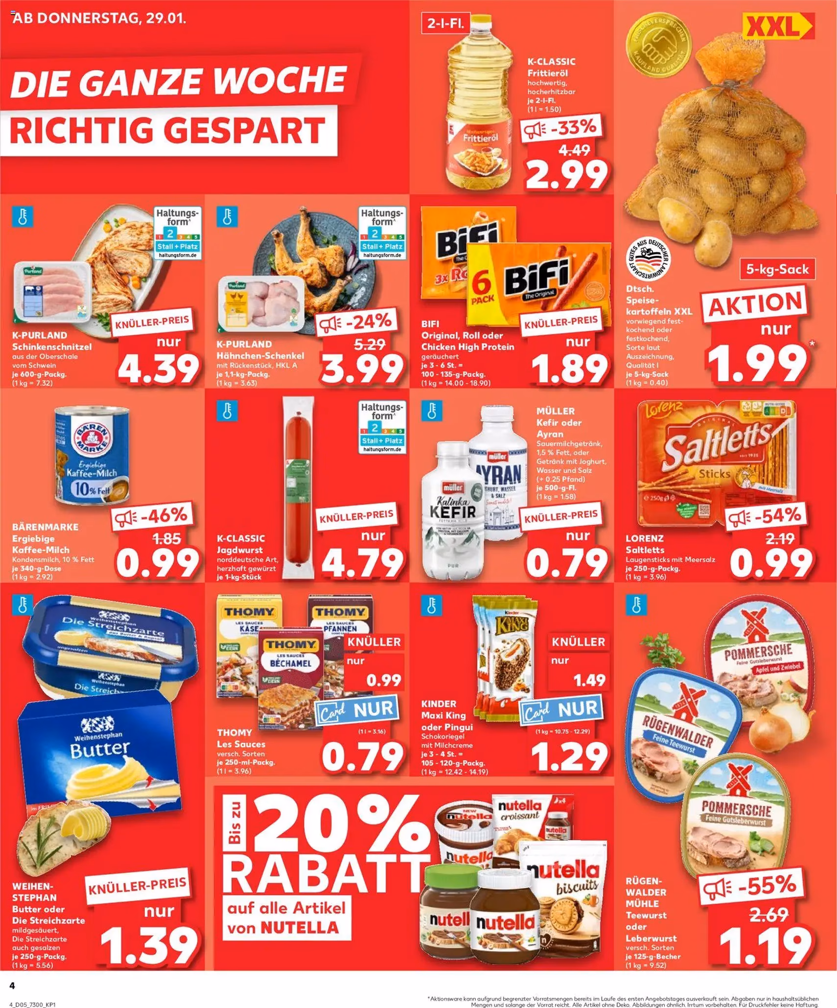 Kaufland Prospekt - Gültiger Prospekt ab 29.01.2026, Seite 4 von insgesamt 37
