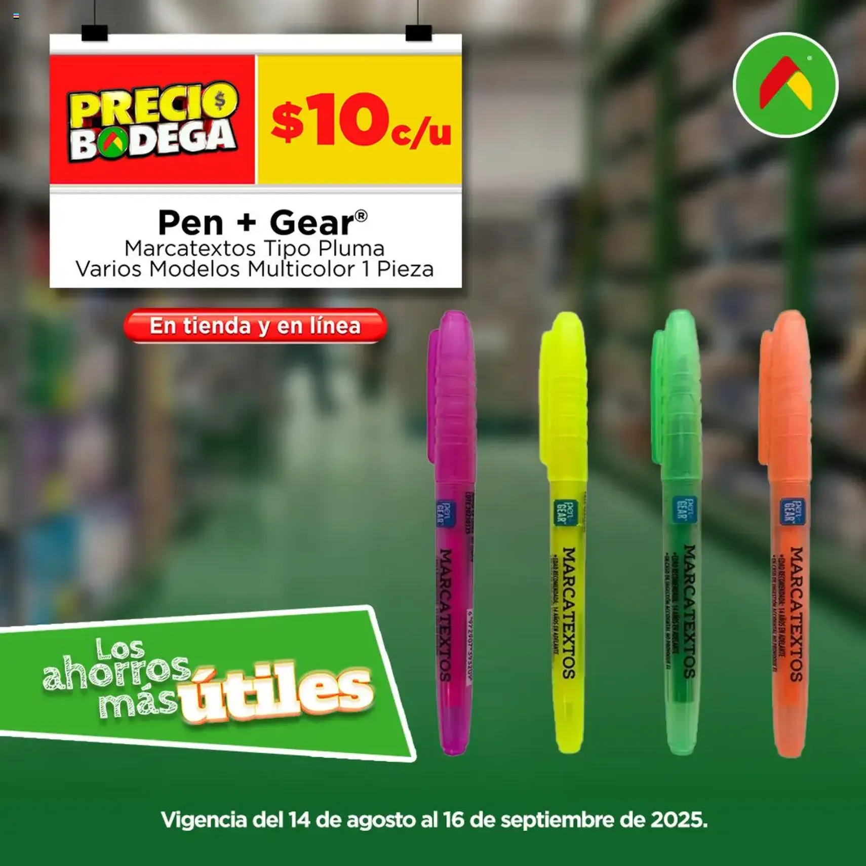 Bodega Aurrerá - Folleto Regreso a Clases - folleto válido desde 14/08/2025 página 4 de 4