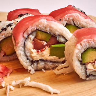 Recipe preview Tuna and Avocado Sushi Rolls