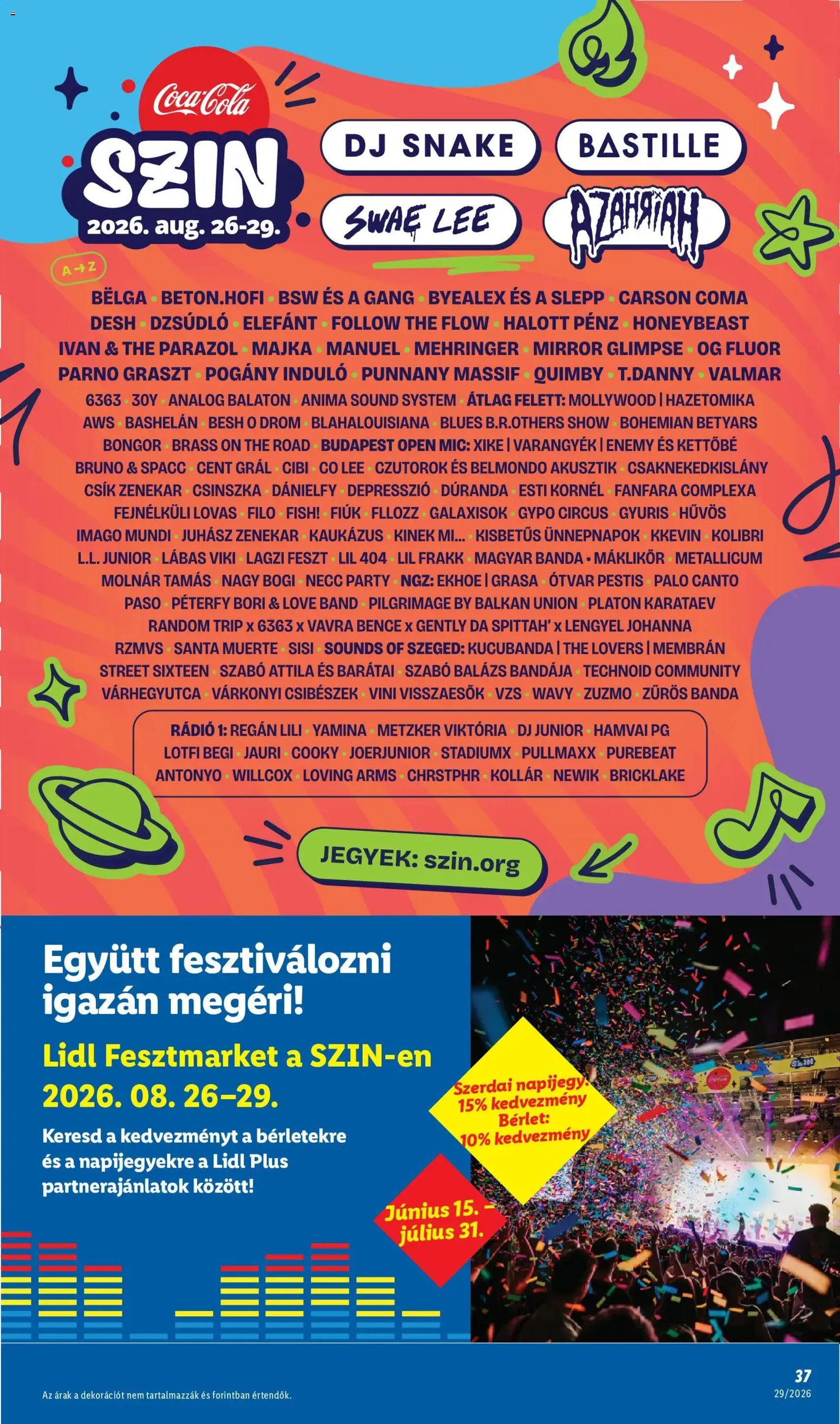 Lidl akciós újság - 2026.07.16. érvényes szórólap 37 oldal 88 oldalból