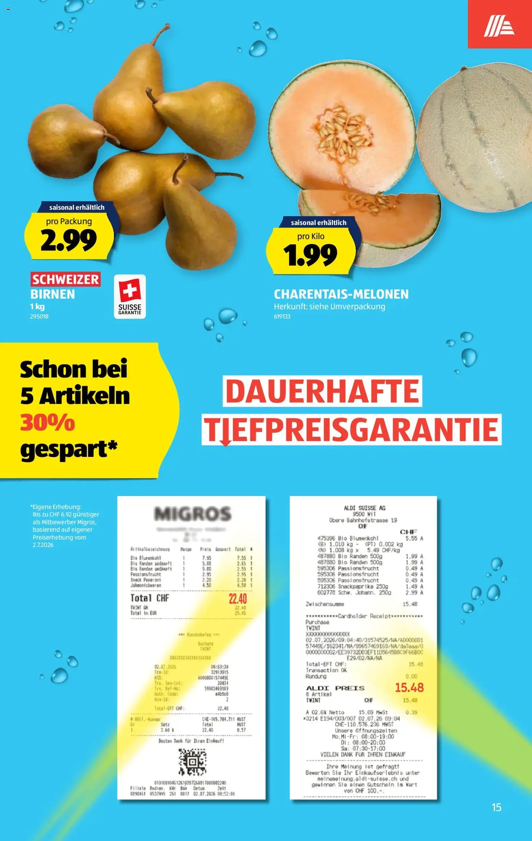 Aldi aktionen - Gültiger Prospekt ab 13.08.2026, Seite 15 von insgesamt 47